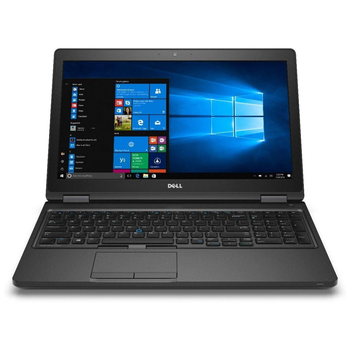 لپ تاپ استوک لمسی گرافیک دار 15.6 اینچی دل مدل Dell Precision 3520 Core i5 7440HQ 16GB 512SSD