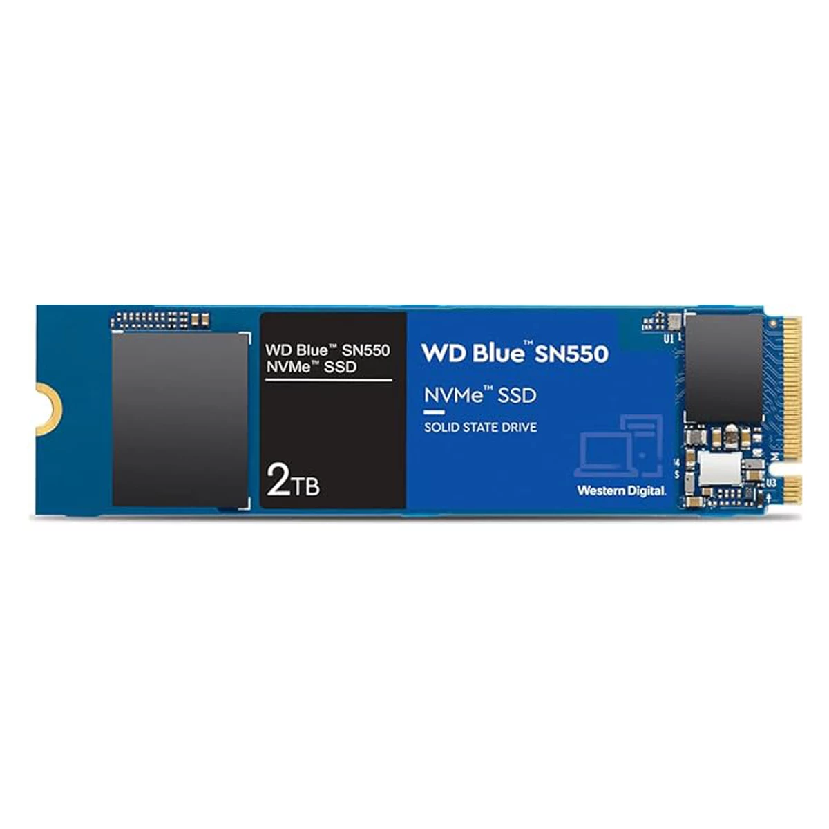 هارد SSD استوک وسترن دیجیتال مدل WDC BLUE WDS200 2TBSSD