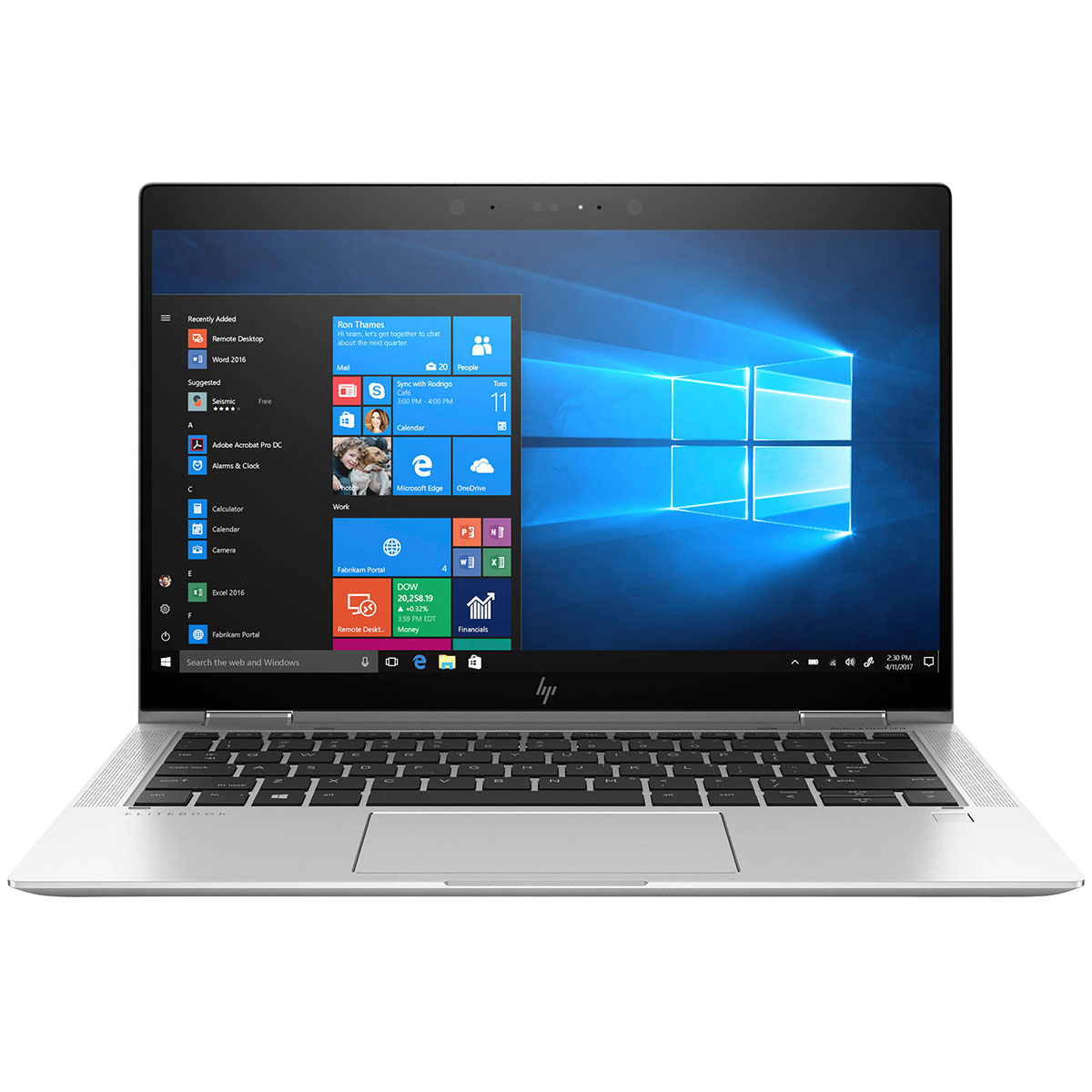 لپ تاپ استوک تبلت شو 13.3 اینچی اچ پی مدل  HP EliteBook X360 1030 G2 2in1 Core i5 7300U 16GB 256SSD