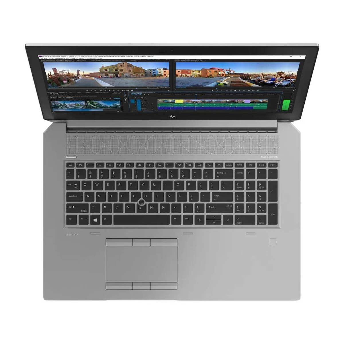 لپ تاپ استوک گرافیک دار 17.3 اینچی اچ پی مدل HP ZBOOK 17 G5 core i7 8850H 16GB 512SSD 