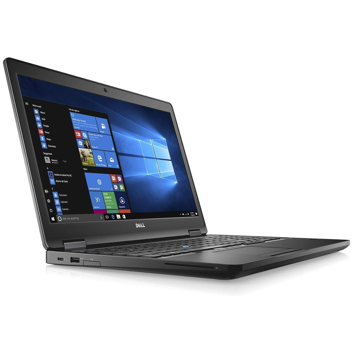 لپ تاپ استوک لمسی گرافیک دار 15.6 اینچی دل مدل Dell Precision 3520 Core i7 6820HQ 16GB 256SSD