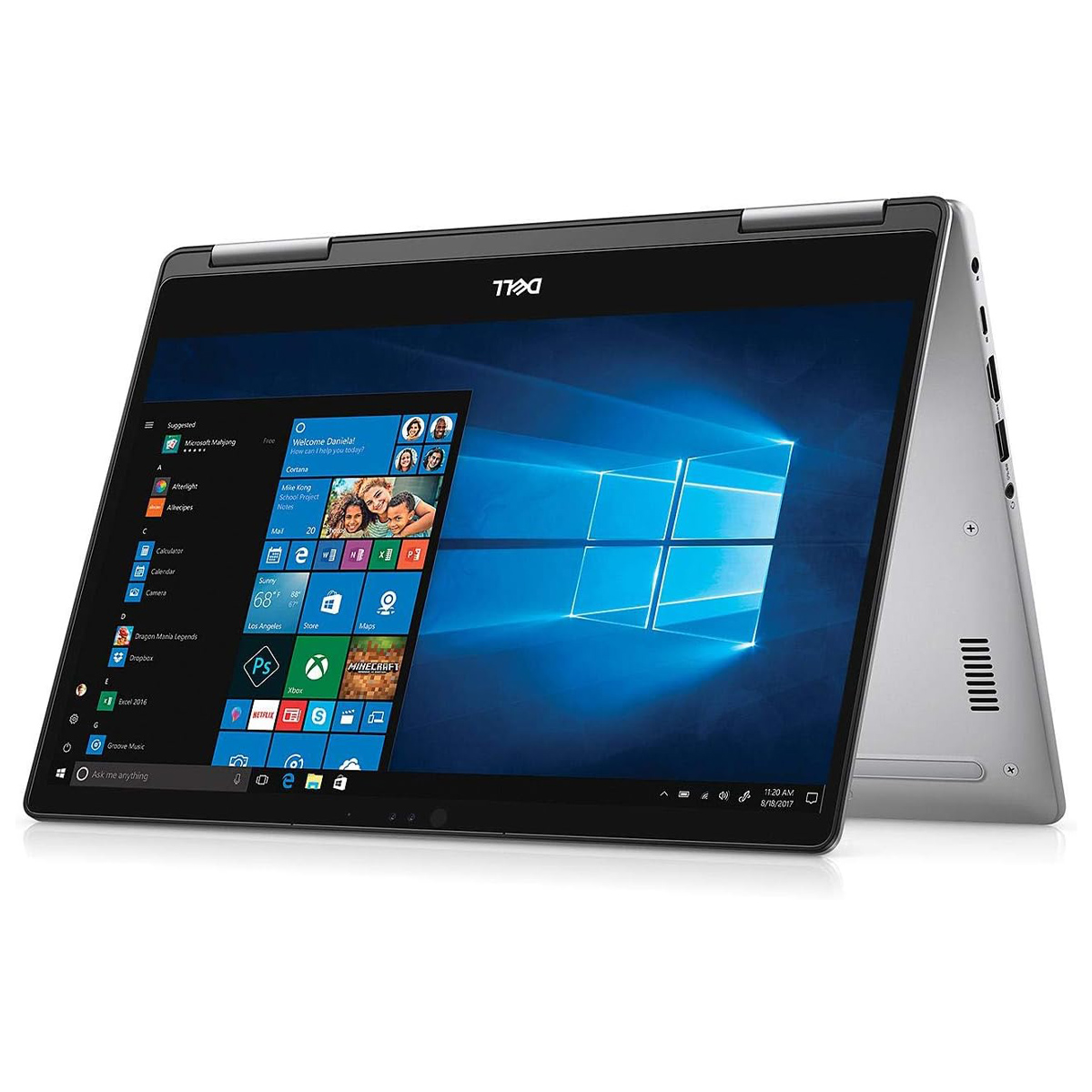 لپ تاپ استوک تبلت شو 13.3 اینچی دل مدل  Dell Inspiron 7373 2in1 Core i5 8250U 8GB 256SSD