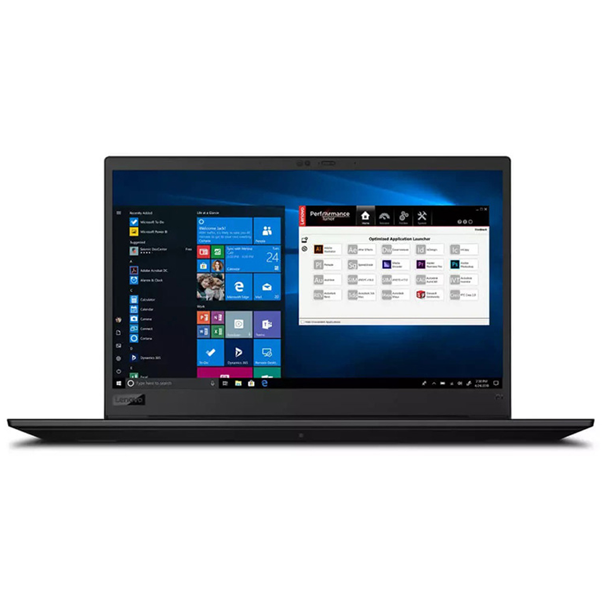 لپ تاپ استوک گرافیک دار 15.6 اینچی لنوو مدل  Lenovo ThinkPad P1 Core i7 8750H 16GB 512SSD