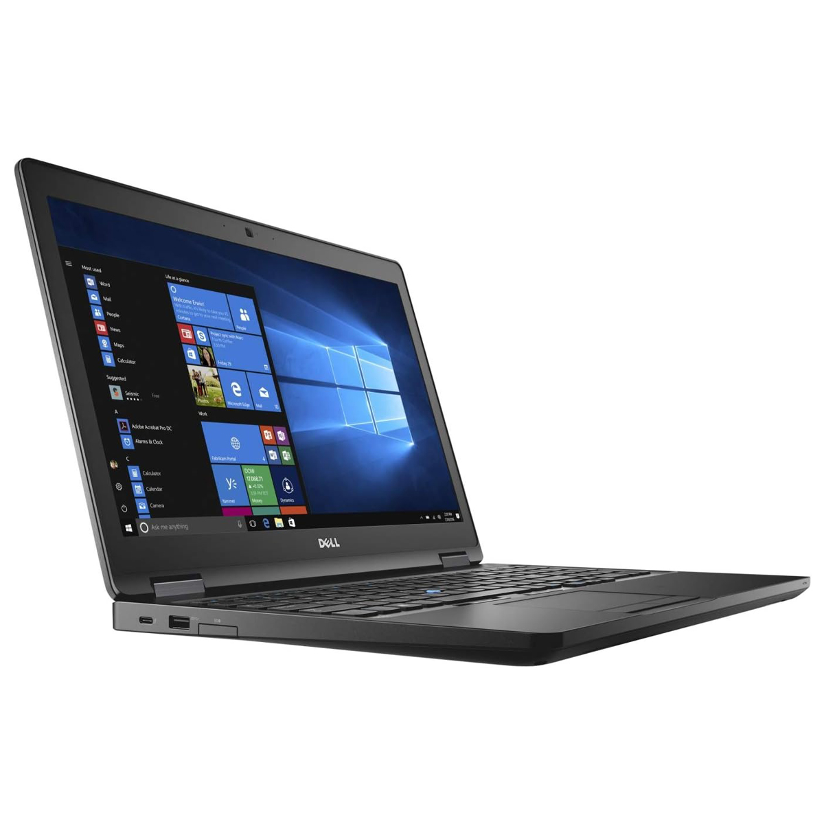 لپ تاپ استوک لمسی گرافیک دار 15.6 اینچی دل مدل Dell Precision 3520 Core i5 7440HQ 16GB 512SSD