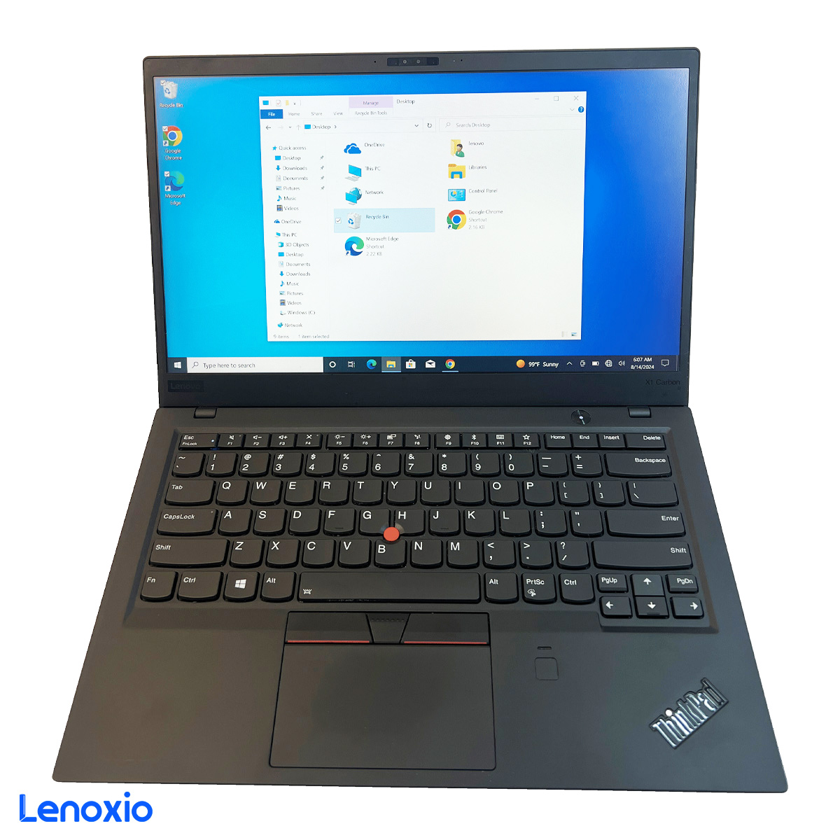 لپ تاپ استوک لمسی 14 اینچی لنوو مدل Lenovo ThinkPad X1 Carbon Core i7 8650U 16GB 256SSD