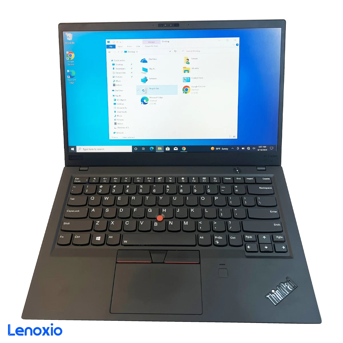 لپ تاپ استوک لمسی 14 اینچی لنوو مدل Lenovo ThinkPad X1 Carbon Core i7 8650U 16GB 256SSD