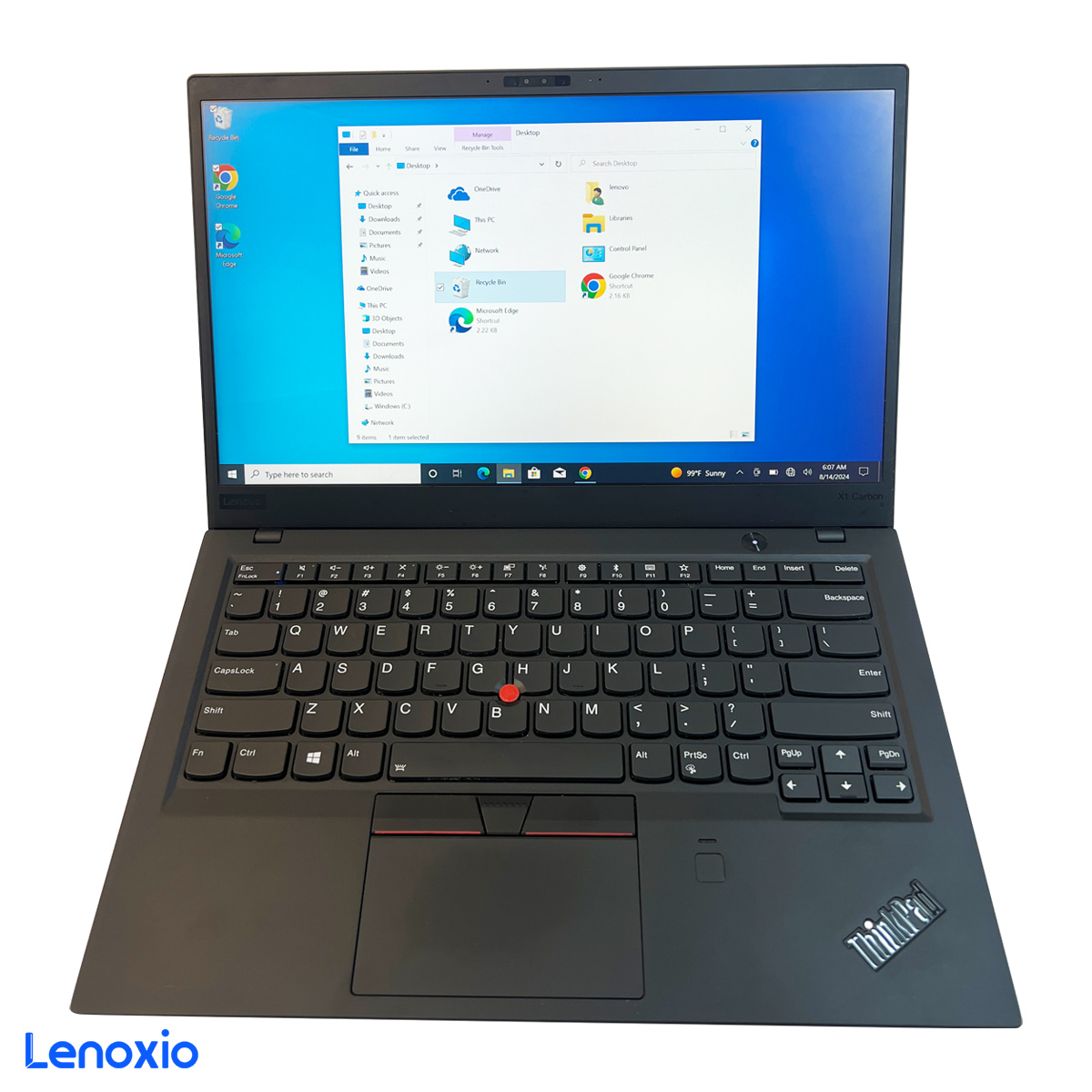 لپ تاپ استوک 14 اینچی لنوو مدل Lenovo ThinkPad X1 Carbon Core i5 8350U 8GB 256SSD 2k Display