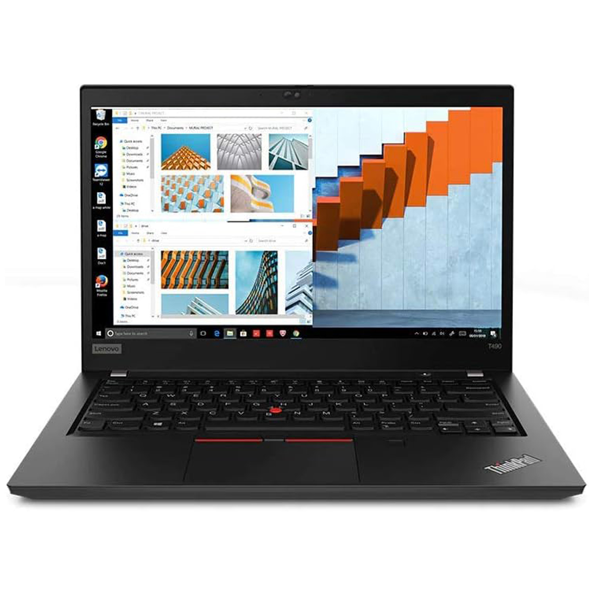 لپ تاپ استوک لمسی 14 اینچی لنوو مدل Lenovo ThinkPad T490 Core i5 8365U 16GB 256SSD