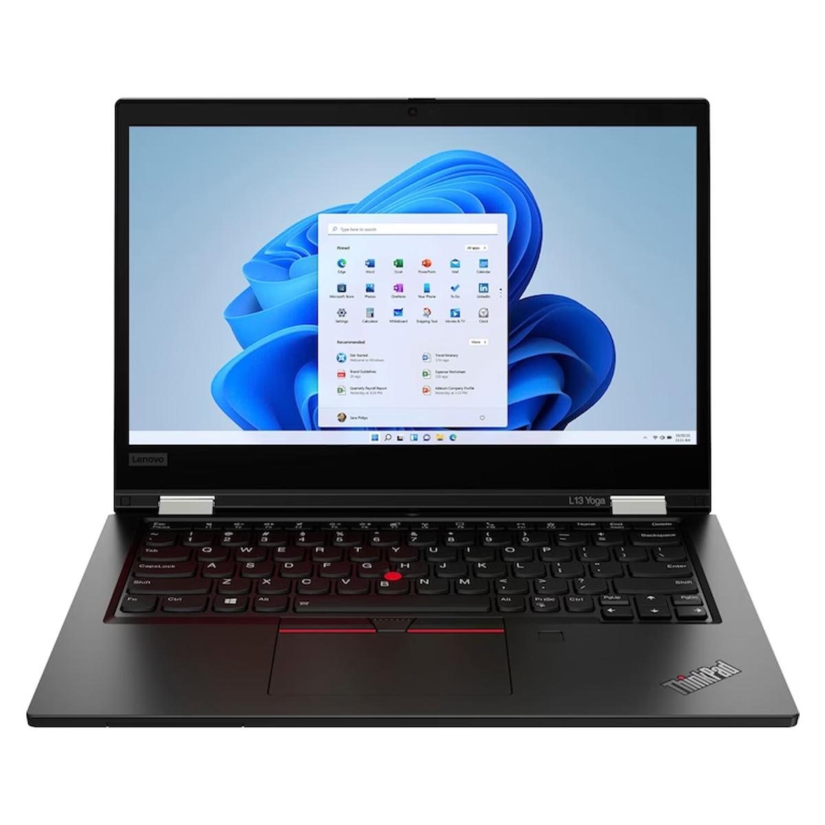 لپ تاپ استوک تبلت شو 13.3 اینچی لنوو مدل Lenovo ThinkPad L13 Yoga 2in1 Core i5 10310U 16GB 256SSD