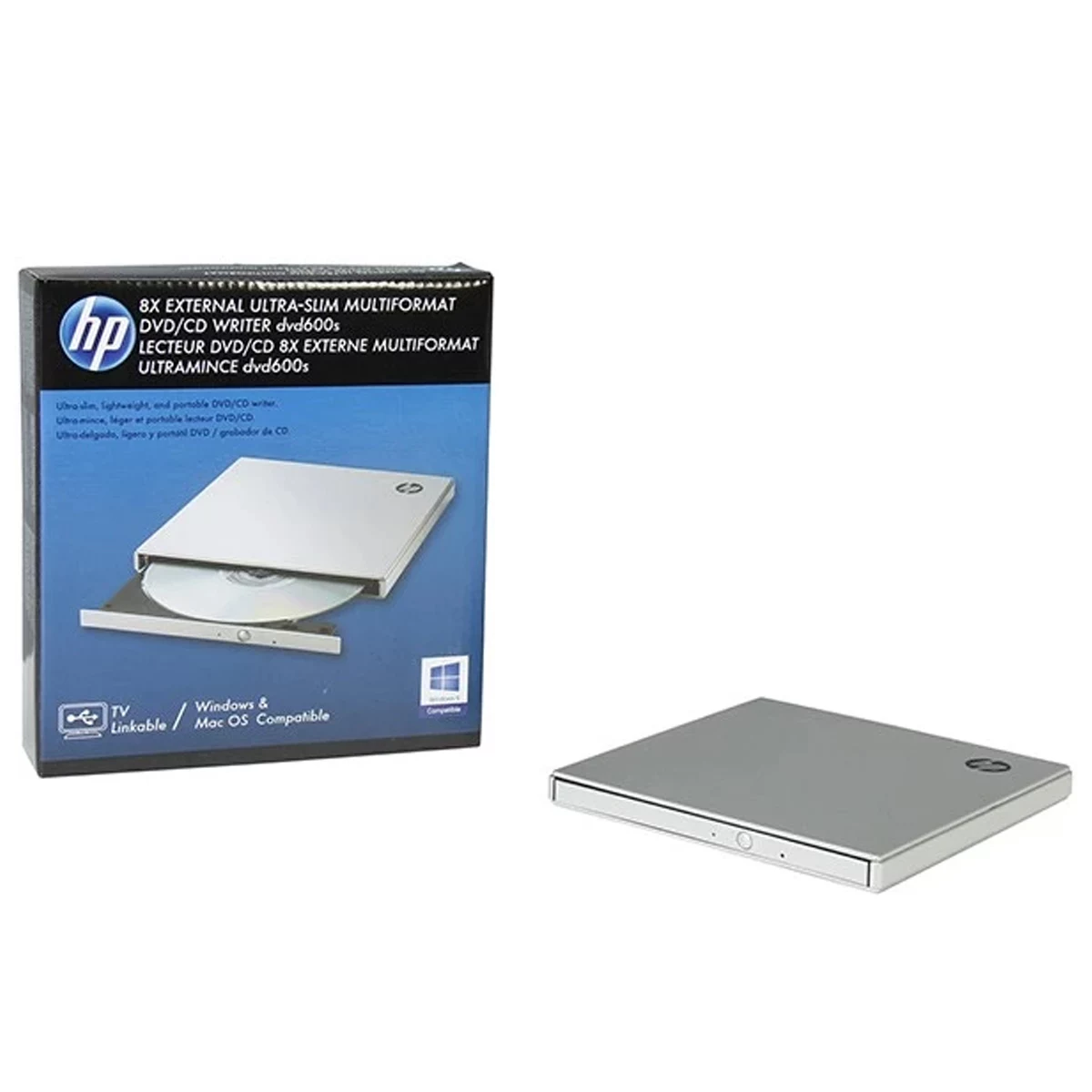 درایو نوری استوک اکسترنال اچ پی مدل HP DVD600S