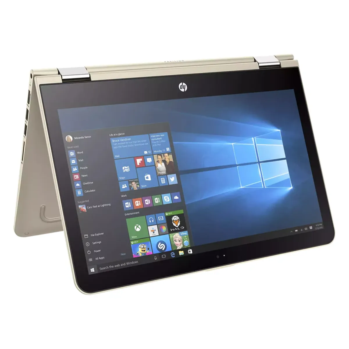 لپ تاپ استوک تبلت شو 13.3 اینچی اچ پی مدل HP Pavilion x360 M3 2in1 Core i5 7200U 8GB 256SSD