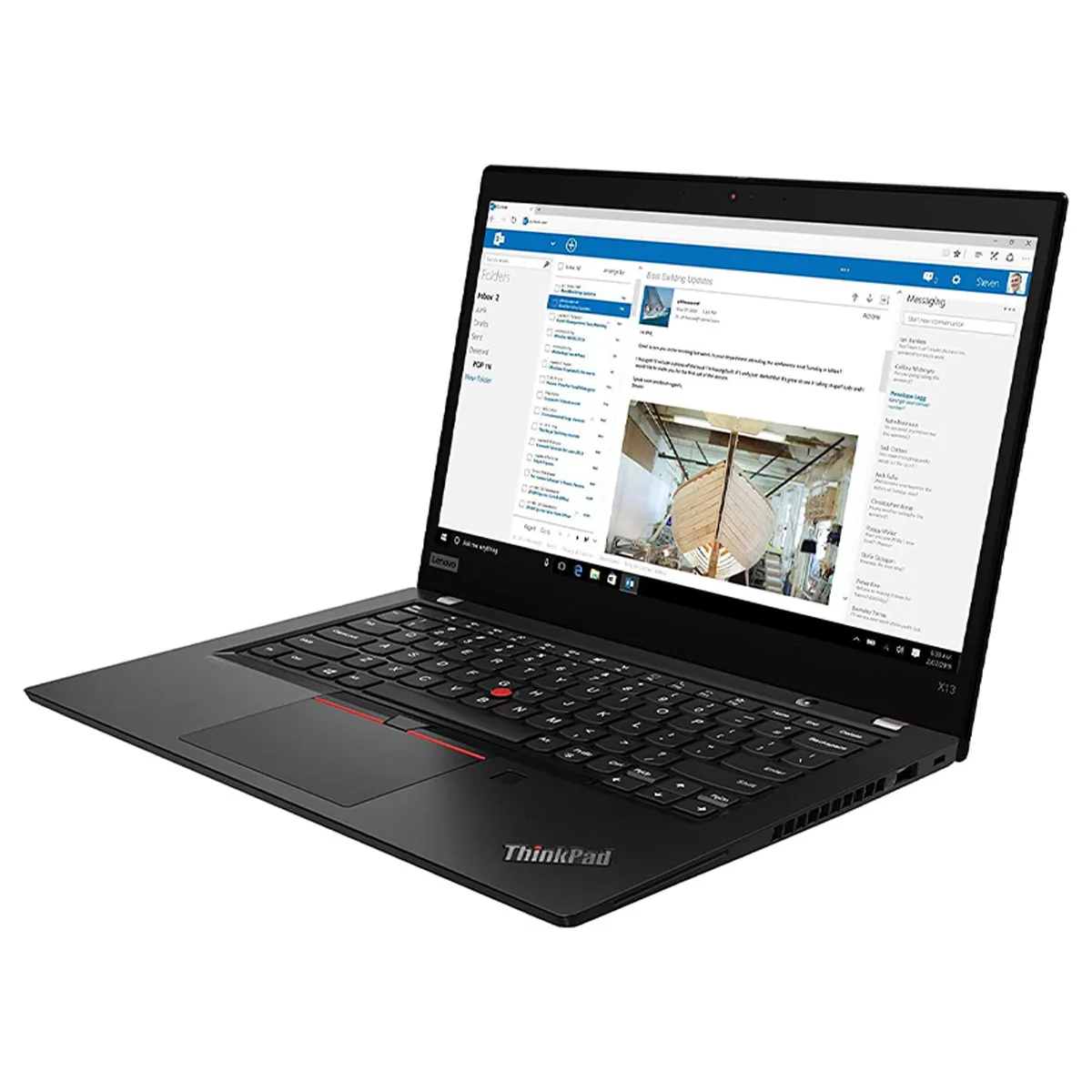 لپ تاپ استوک لمسی 13.3 اینچی لنوو مدل Lenovo ThinkPad X13 Core i5 10210U 8GB 512SSD