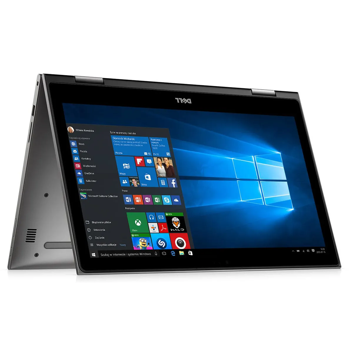 لپ تاپ استوک تبلت شو 15.6 اینچی دل مدل Dell Inspiron 5579 2in1 Core i7 8550U 8GB 256SSD