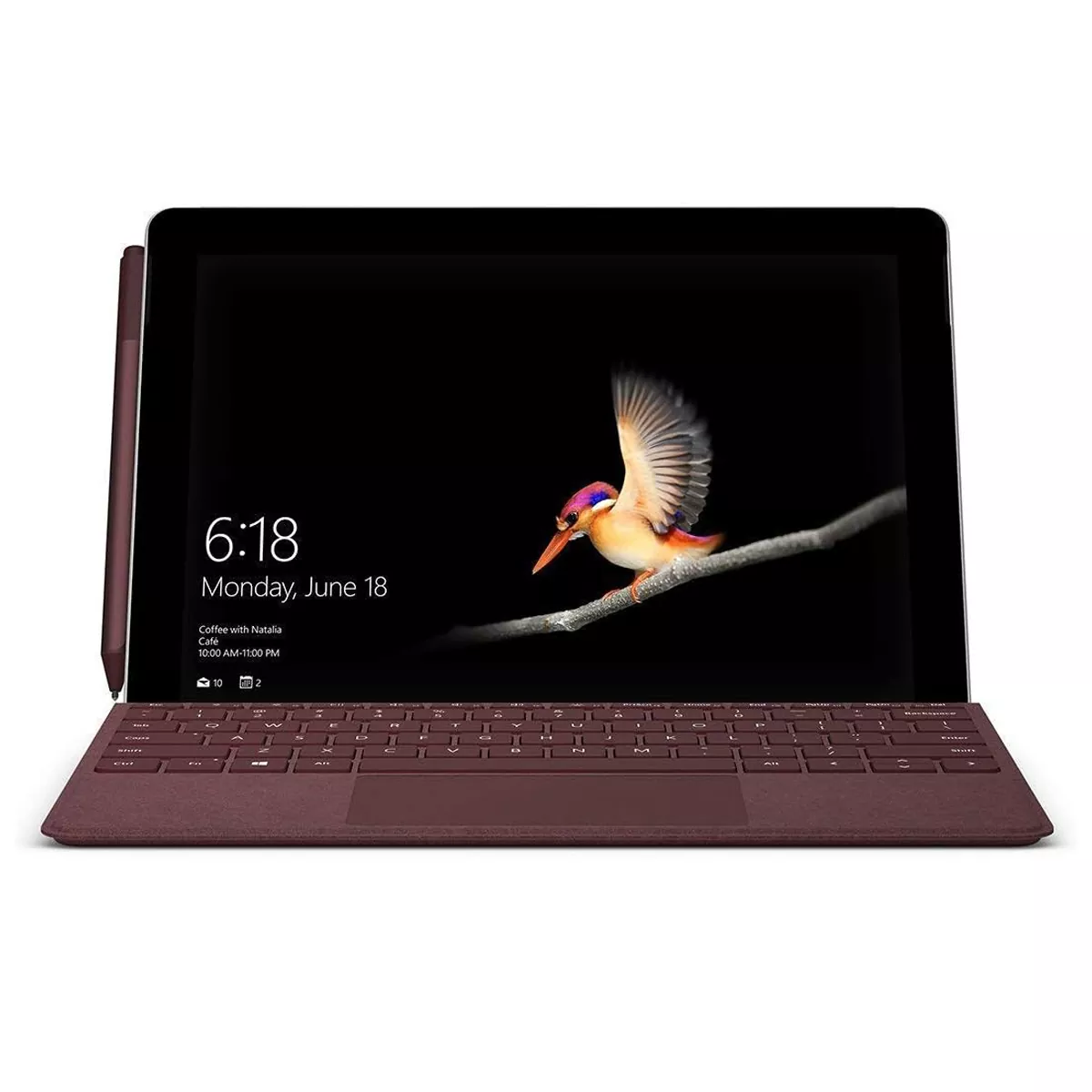 لپ تاپ استوک تبلت شو 10 اینچی مایکروسافت مدل Microsoft Surface Pro Go 1 Pentium 4415Y 8GB 128SSD