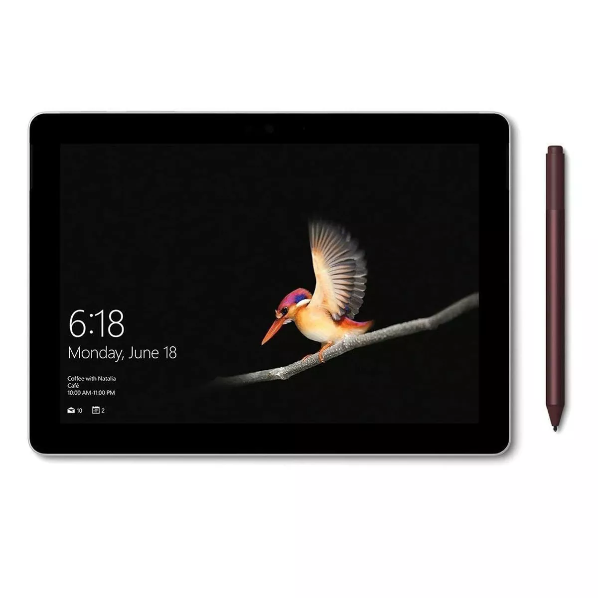 لپ تاپ استوک تبلت شو 10 اینچی مایکروسافت مدل Microsoft Surface Pro Go 1 Pentium 4415Y 8GB 128SSD