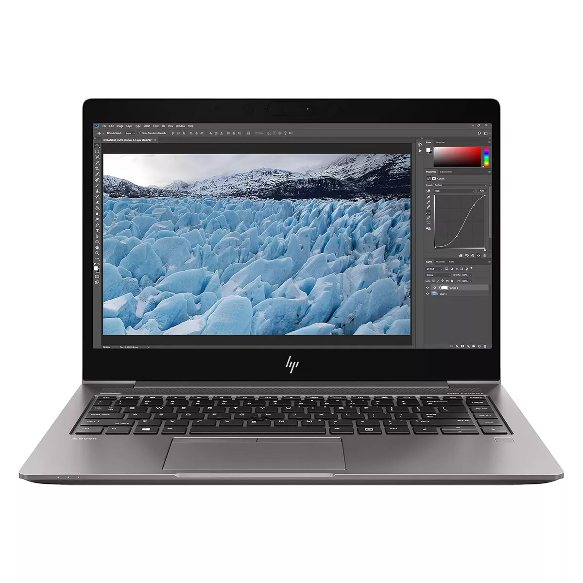 لپ تاپ استوک 14 اینچی اچ پی مدل HP ZBOOK 14u G6 core i5 8365U 16GB 256SSD