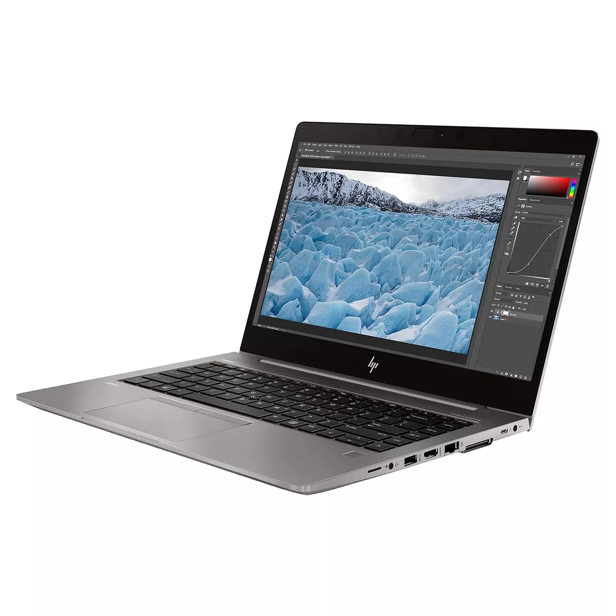 لپ تاپ استوک 14 اینچی اچ پی مدل HP ZBOOK 14u G6 core i5 8365U 16GB 256SSD