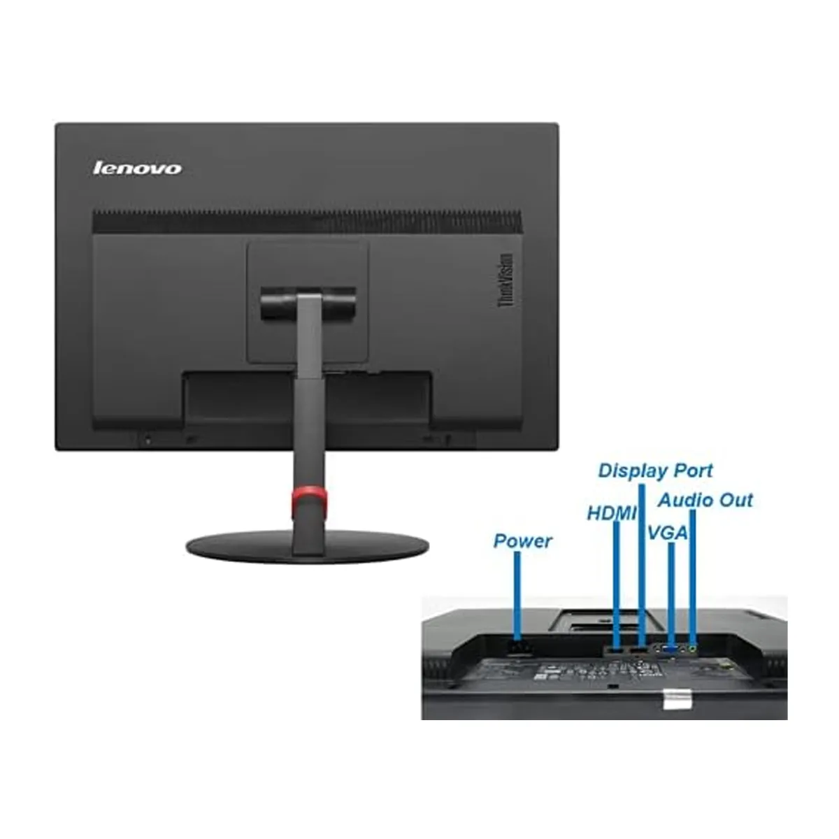 مانیتور استوک 22 اینچی لنوو مدل Lenovo ThinkVision T2254p