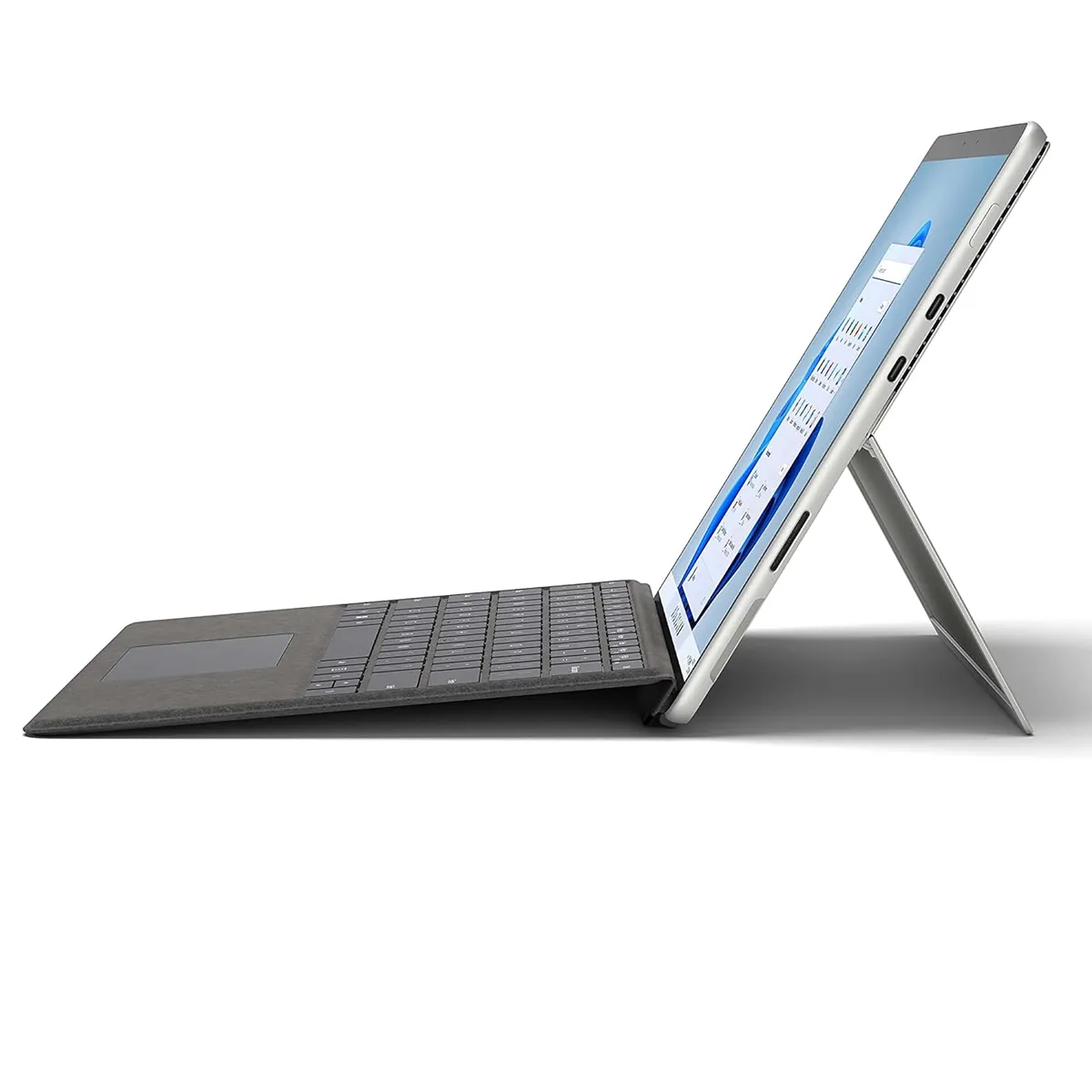 لپ تاپ استوک سیم کارت خور تبلت شو 13 اینچی مایکروسافت مدل Microsoft Surface Pro 8 Core i5 1135G7 16GB 256SSD