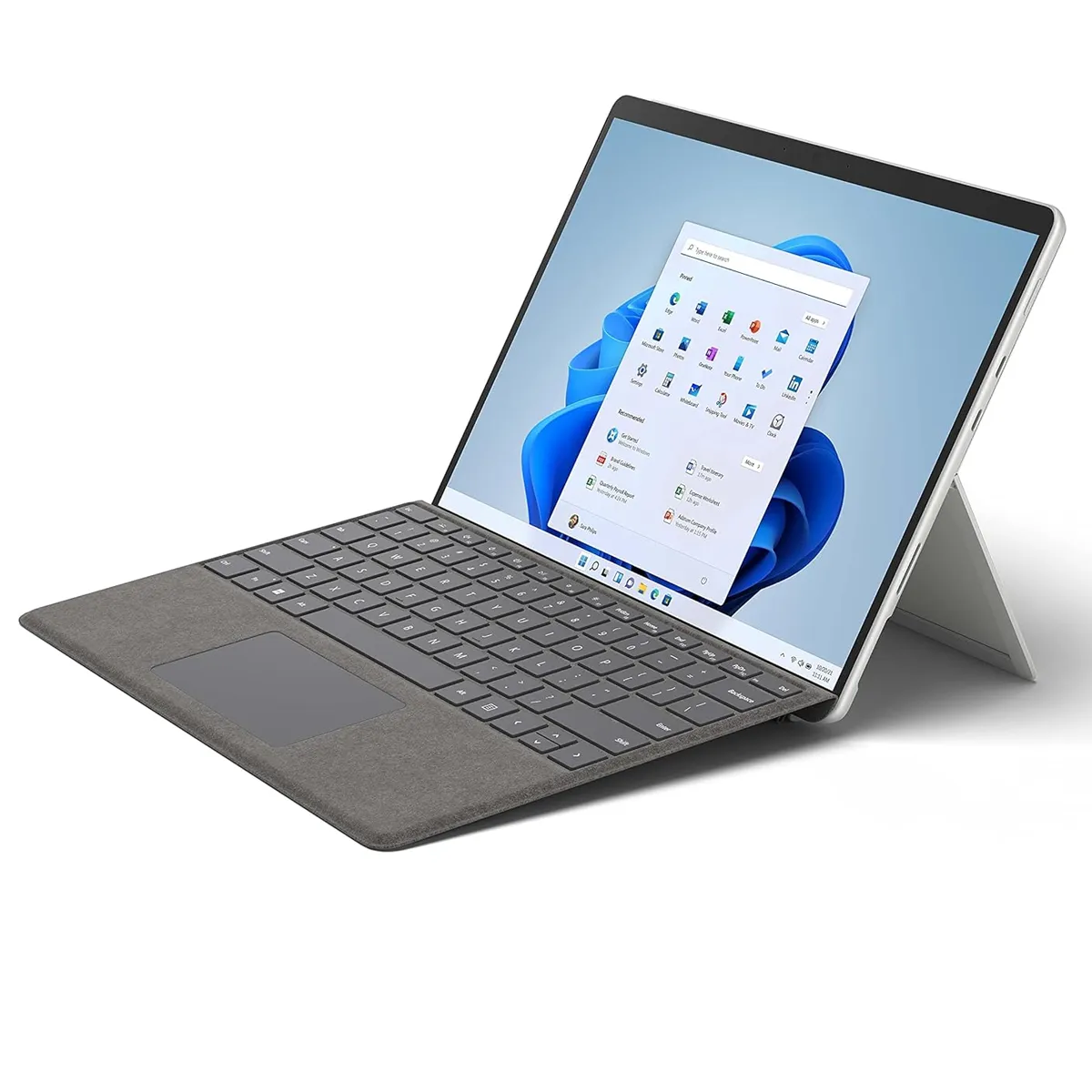 لپ تاپ استوک سیم کارت خور تبلت شو 13 اینچی مایکروسافت مدل Microsoft Surface Pro 8 Core i5 1135G7 16GB 256SSD