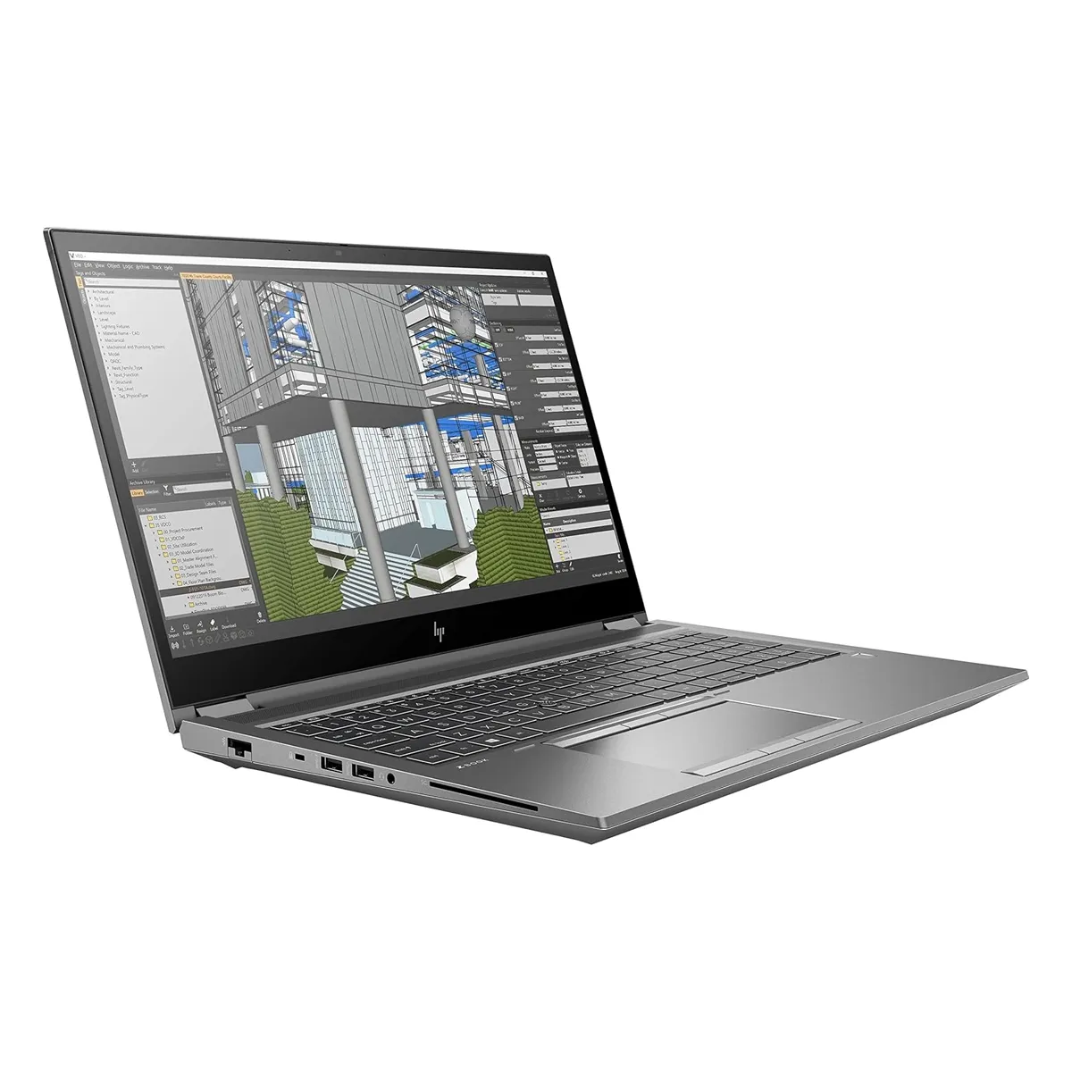 لپ تاپ استوک گرافیک دار 15.6 اینچی اچ پی مدل HP ZBOOK Fury 15 G8 core i9 11900H 32GB 1TB SSD 6GB