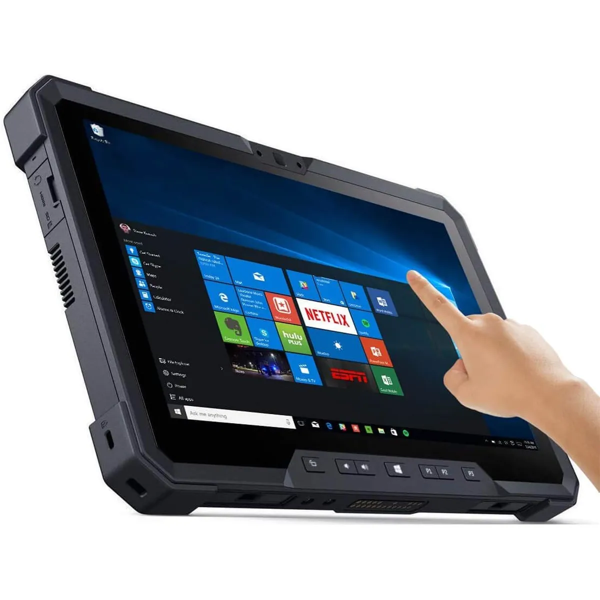 لپ تاپ استوک سیم کارت خور تبلت شو 11.6 اینچی دل مدل Dell Latitude 7212 Rugged Core i5 8350U 8GB 256SSD