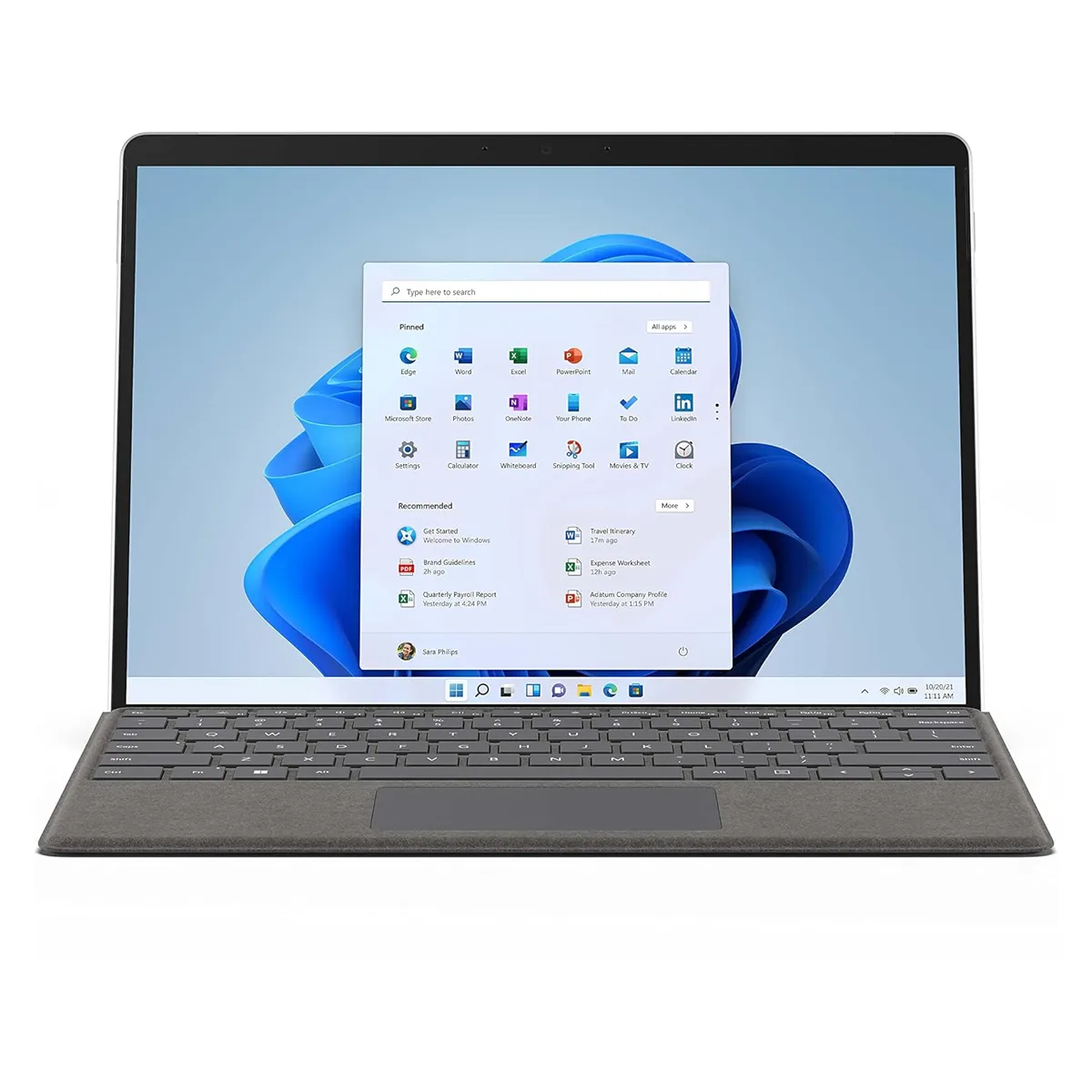 لپ تاپ استوک سیم کارت خور تبلت شو 13 اینچی مایکروسافت مدل Microsoft Surface Pro 8 Core i5 1135G7 16GB 256SSD
