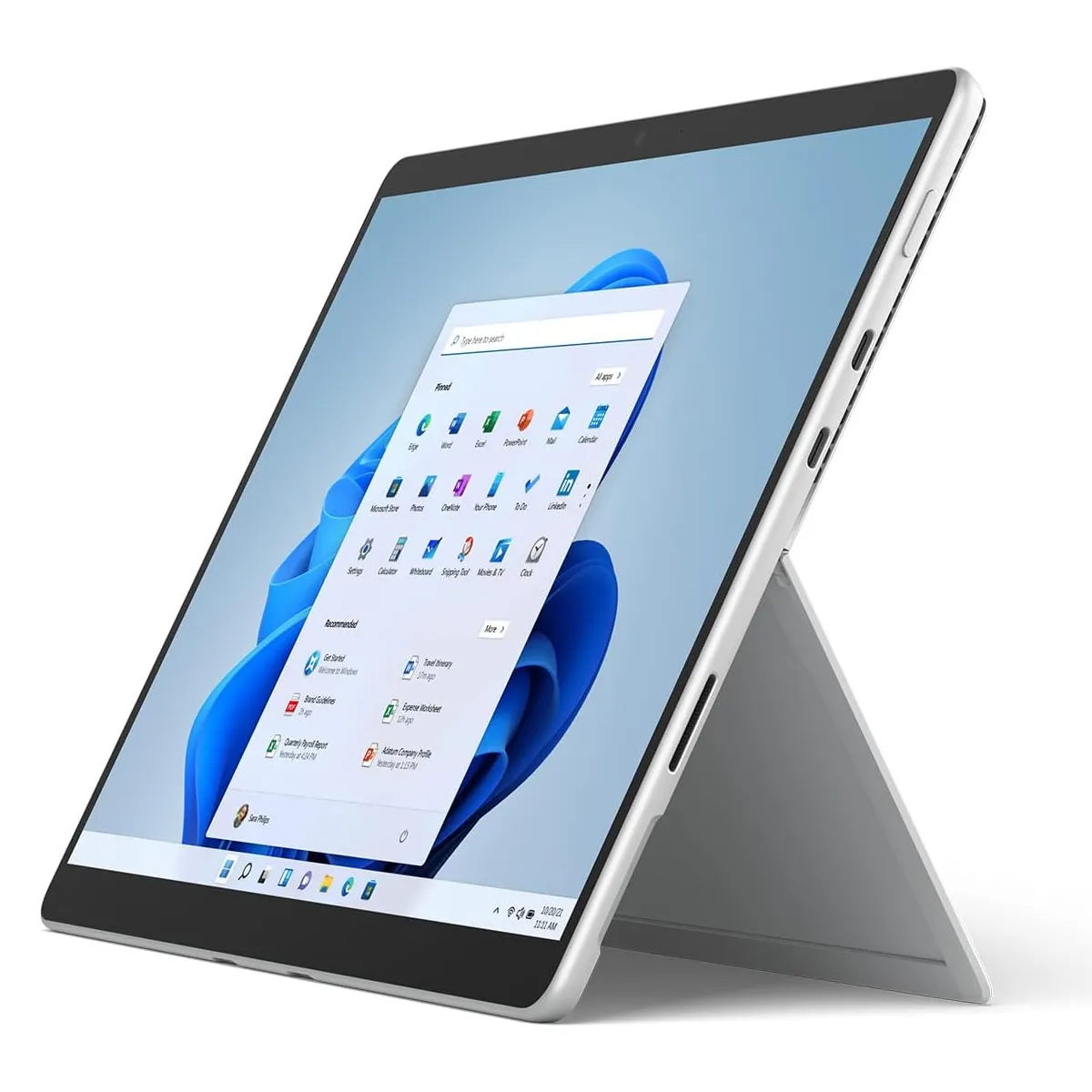 لپ تاپ استوک سیم کارت خور تبلت شو 13 اینچی مایکروسافت مدل Microsoft Surface Pro 8 Core i5 1135G7 16GB 256SSD