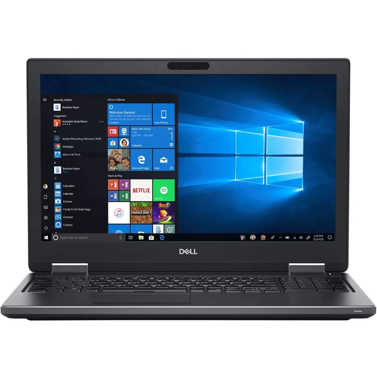 لپ تاپ استوک گرافیک دار 15.6 اینچی دل مدل Dell Precision 7530 Xeon E-2176M 16GB 512SSD 6GB