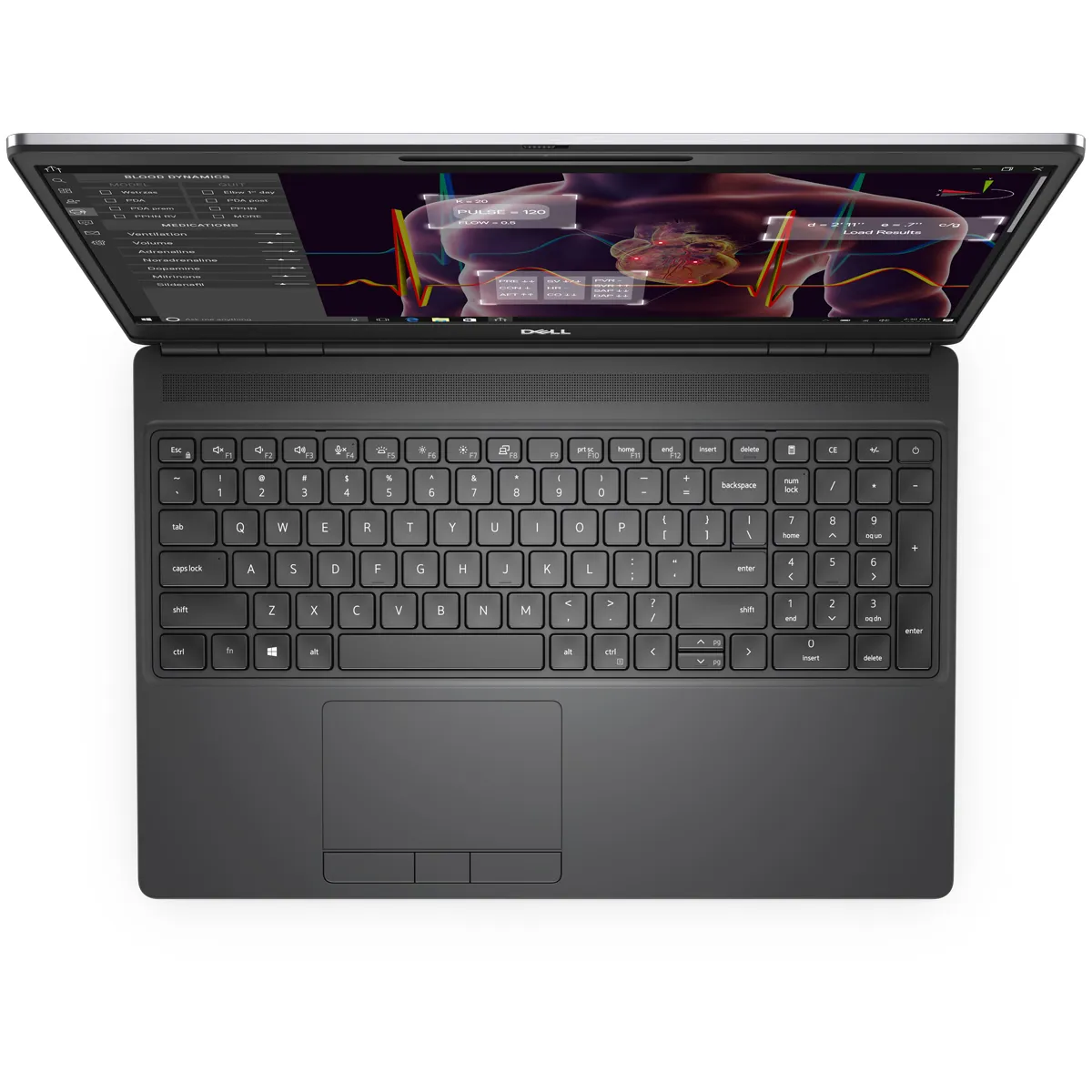 لپ تاپ استوک لمسی گرافیک دار 15.6 اینچی دل مدل Dell Precision 7550 Core i7 10850H 16GB 512SSD 4GB