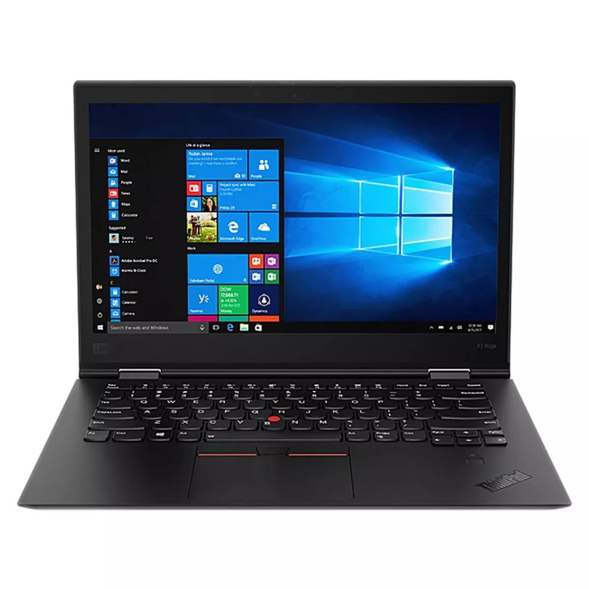 لپ تاپ استوک تبلت شو 14 اینچی لنوو مدل Lenovo ThinkPad X1 Yoga 2in1 Core i5 8250U 8GB 256SSD