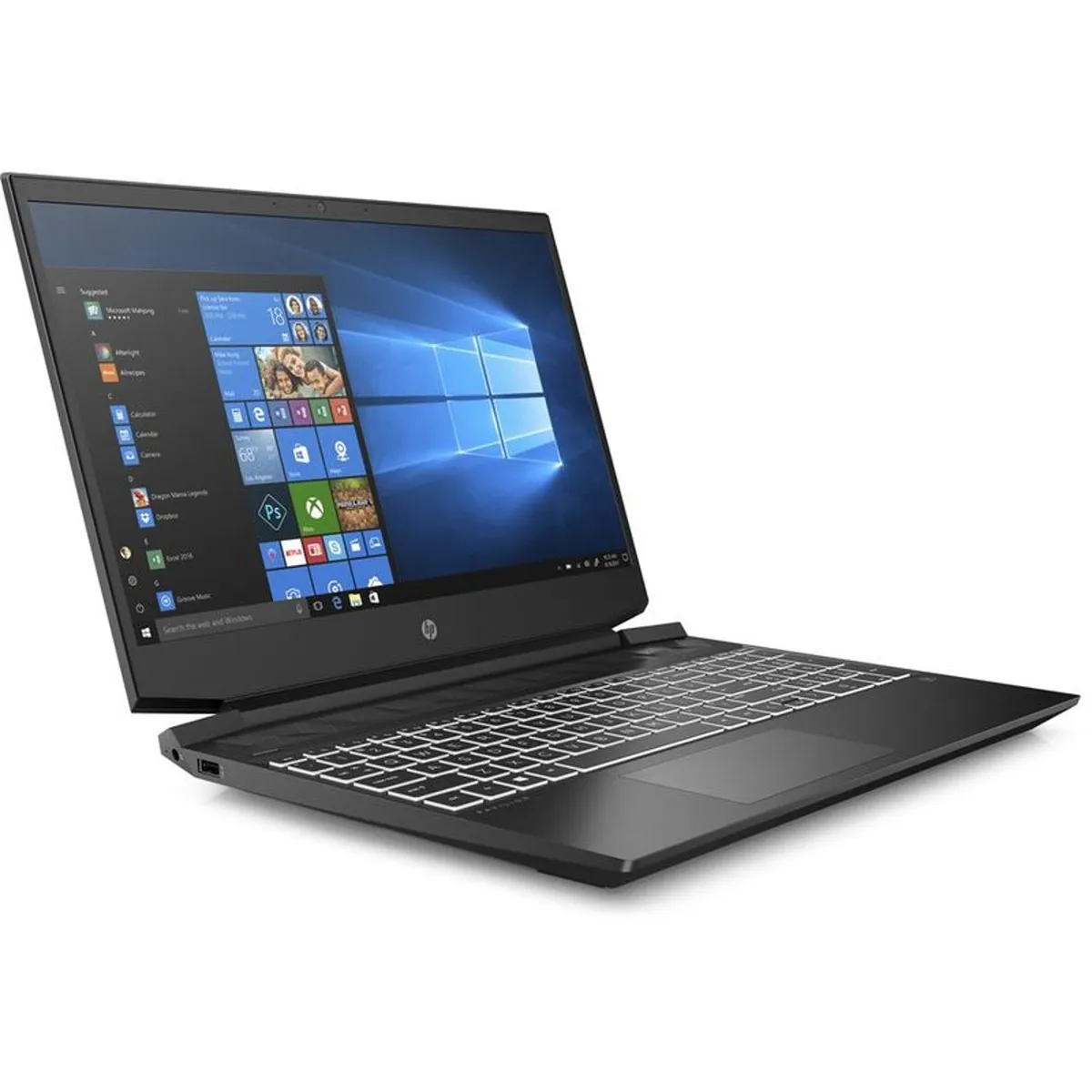 لپ تاپ استوک گرافیک دار 15.6 اینچی اچ پی مدل HP Pavilion 15 R5 5600H 16GB 1TB SSD 4GB