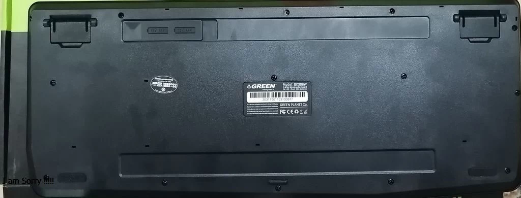 کیبورد استوک گرین مدل GK306W