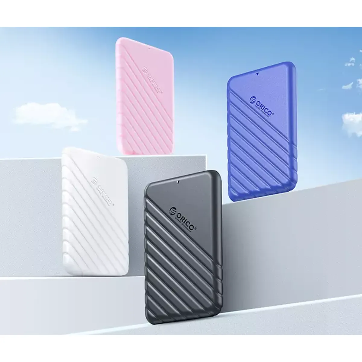 باکس هارد 2.5 اینچی برند اوریکو مدل ORICO 2.5 inch 25PW1-U3 USB3.0 Micro-B Hard Drive Enclosure