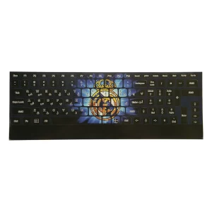 برچسب حروف فارسی کیبورد رئال مادرید کد 23