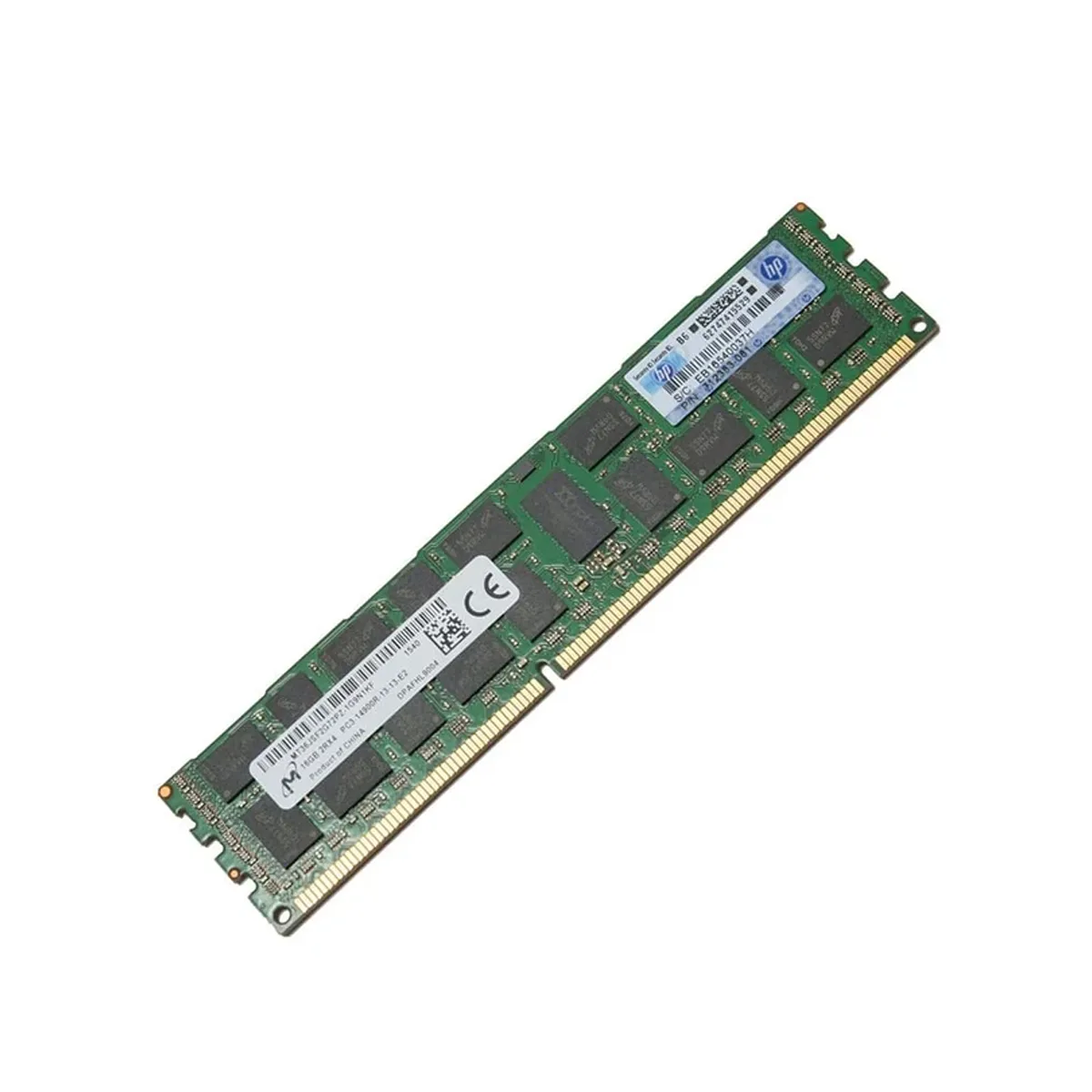 رم سرور DDR3 دو کاناله 1866 مگاهرتز برند اچ پی مدل 14900 ظرفیت 16 گیگابایت