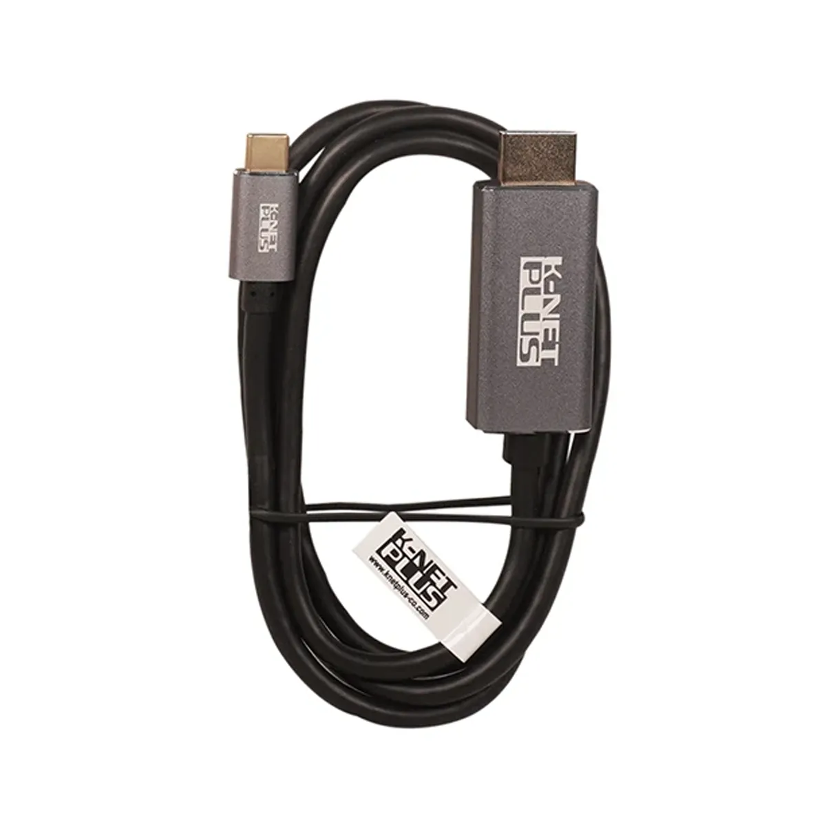 کابل تبدیل USB-C به HDMI برند کی نت پلاس مدل KP-COCM2HD10 طول 1 متر