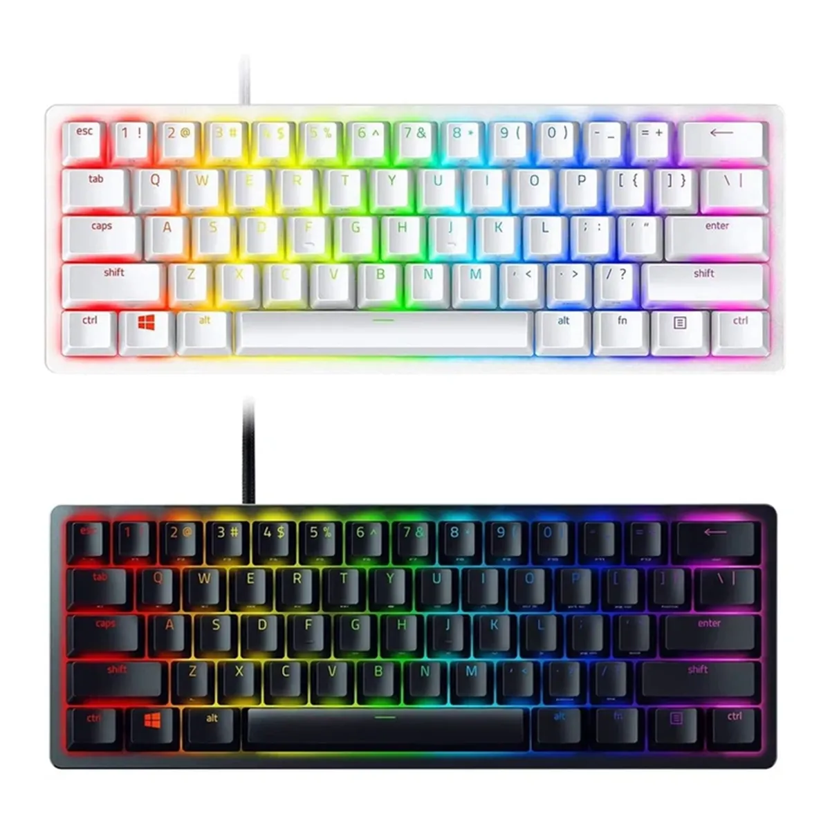 کیبورد گیمینگ ریزر مدل Razer Huntsman Mini