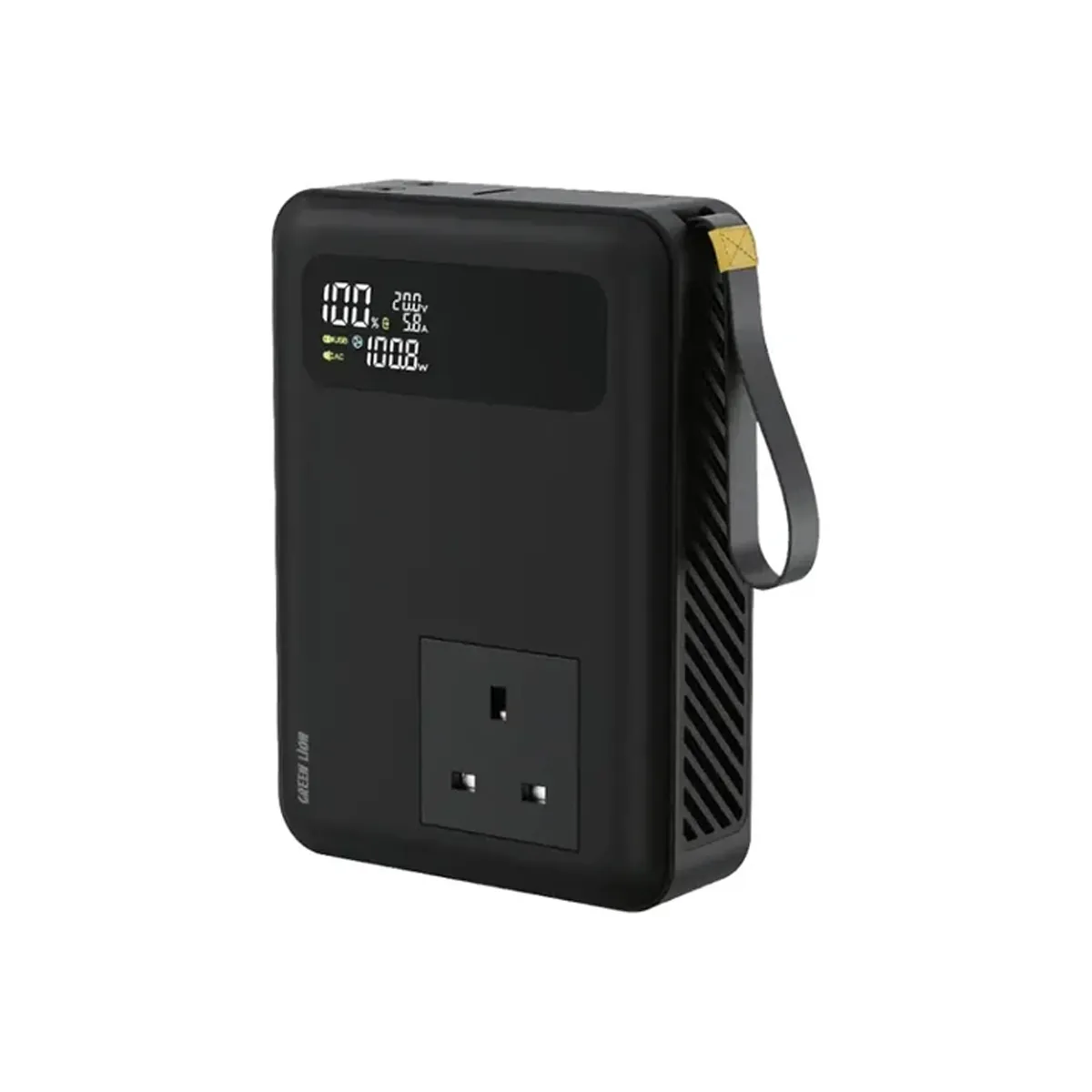 پاوربانک برند گرین لاین مدل GNPVU270W30BK ظرفیت 30000 میلی آمپر ساعت