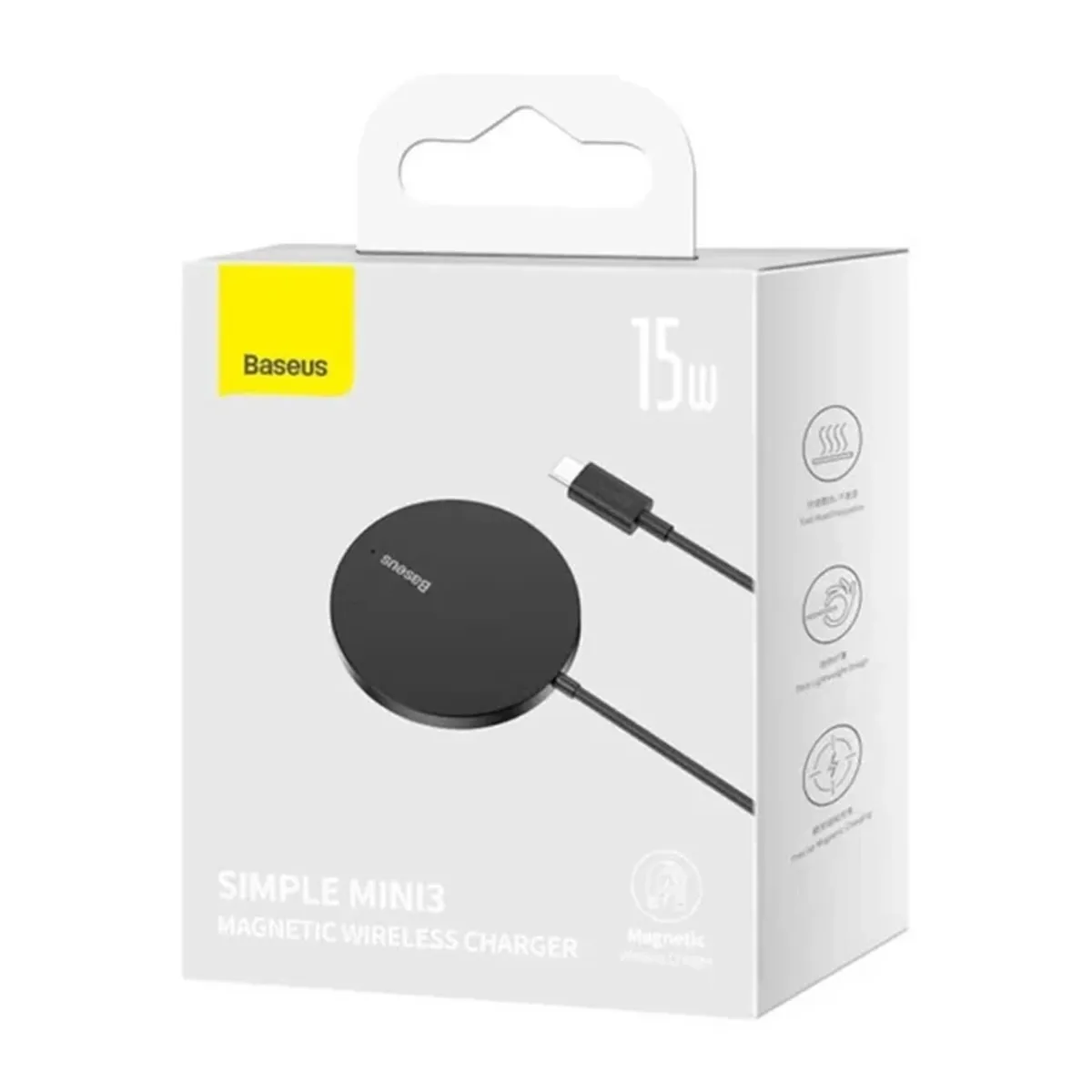شارژر بی سیم بیسوس مدل Simple mini3
