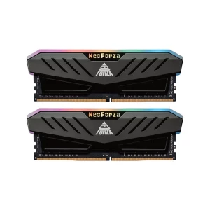 رم دسکتاپ استوک DDR4 دو کاناله 3200 مگاهرتز CL16 نئو فورزا مدل MARS RGB ظرفیت 32 گیگابایت