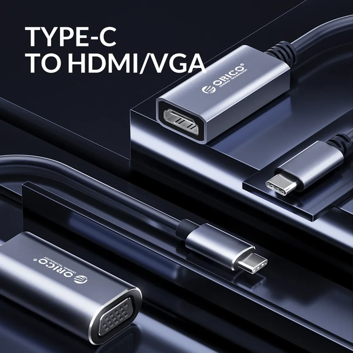 مبدل USB-C به HDMI اوریکو مدل CTH