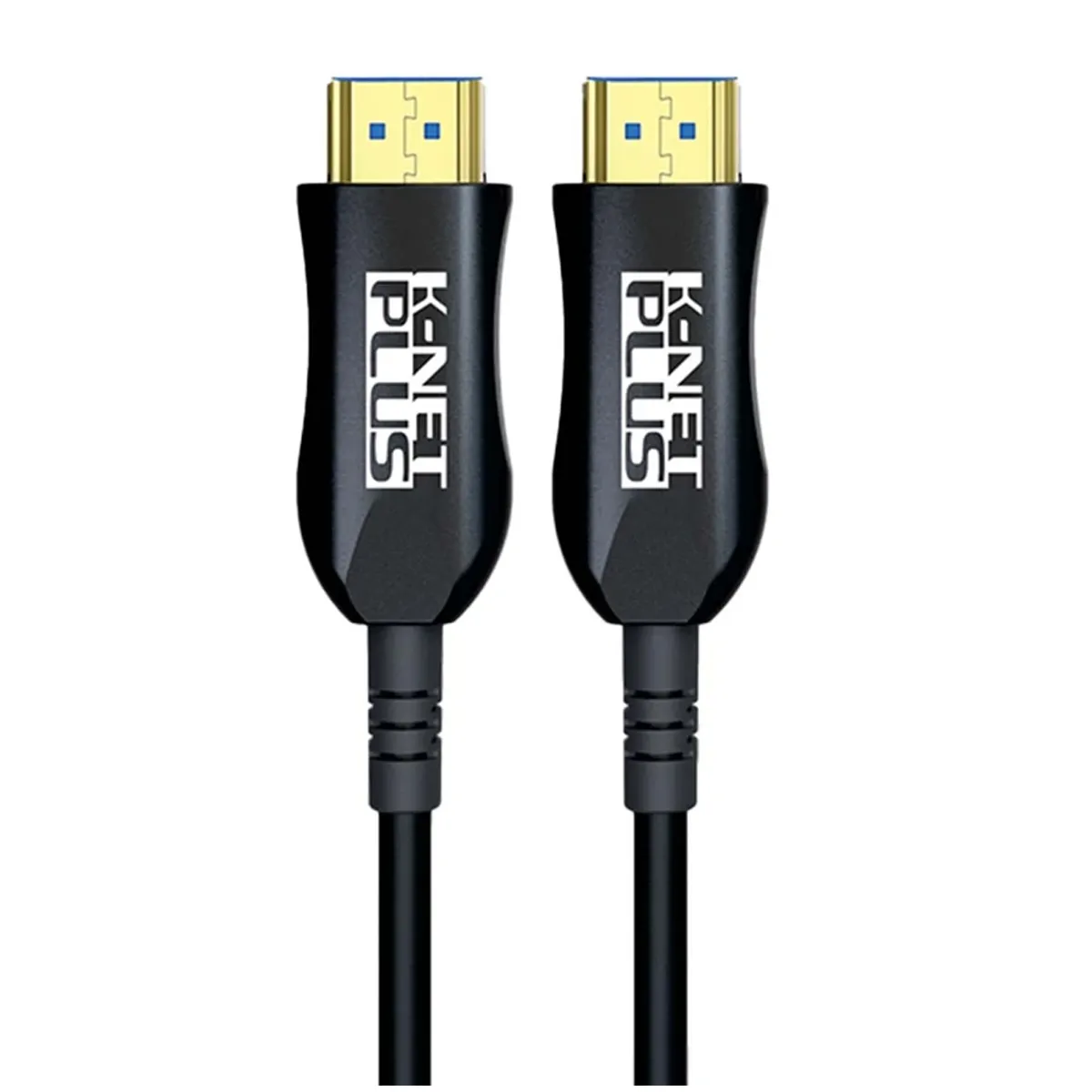 کابل HDMI 2.0 فیبر نوری برند کی نت پلاس مدل KP-CHAOC300 طول 30 متر