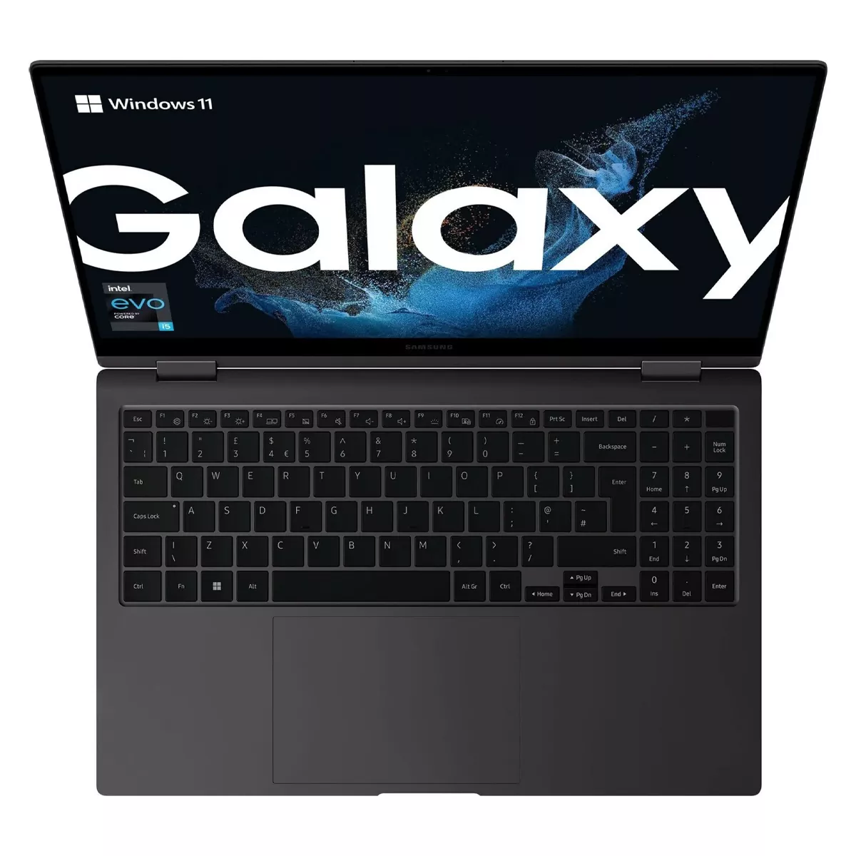 لپ تاپ استوک تبلت شو 15.6 اینچی سامسونگ مدل Samsung Galaxy Book 2 NP950QED 360 2in1 Core i7 1260P 16GB 1TB SSD