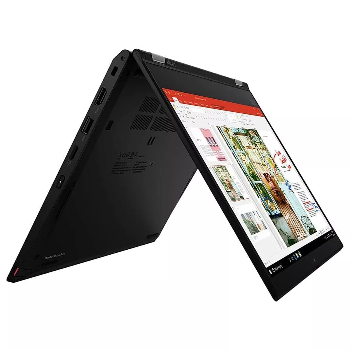 لپ تاپ استوک تبلت شو 13.3 اینچی لنوو مدل Lenovo ThinkPad L13 Yoga Core i5 1145G7 8GB 256SSD