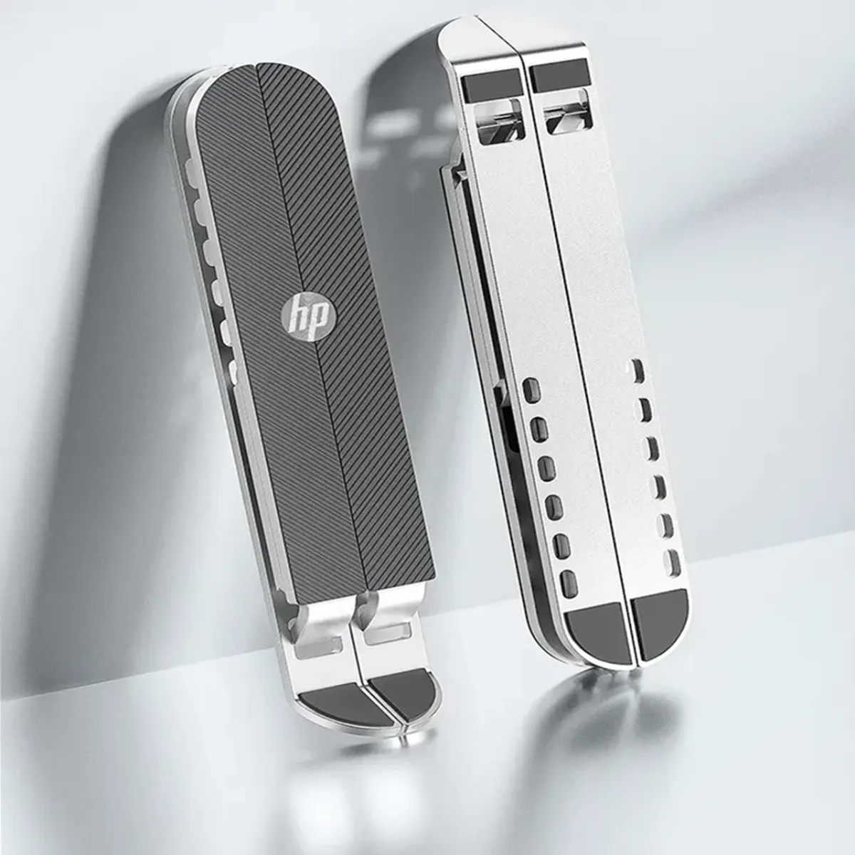 پایه نگهدارنده لپ تاپ اچ پی مدل HP ZJ10 Portable Foldable Aluminium Laptop Stand