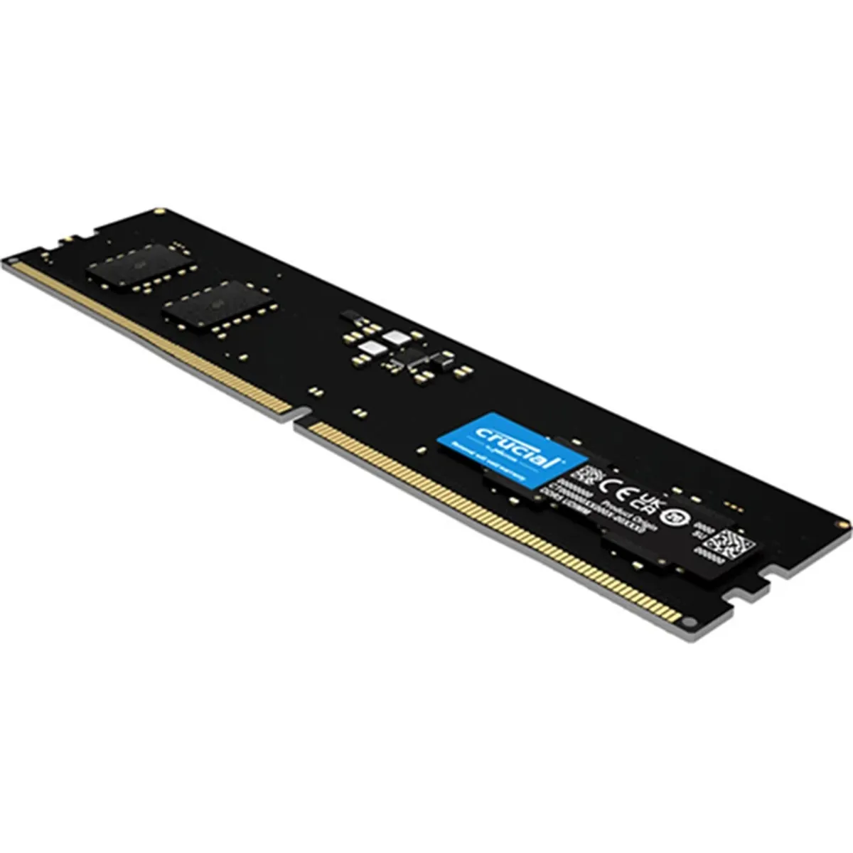 رم دسکتاپ DDR5 تک کاناله 4800 مگاهرتز CL40 کروشیال مدل UDIMM ظرفیت 32 گیگابایت