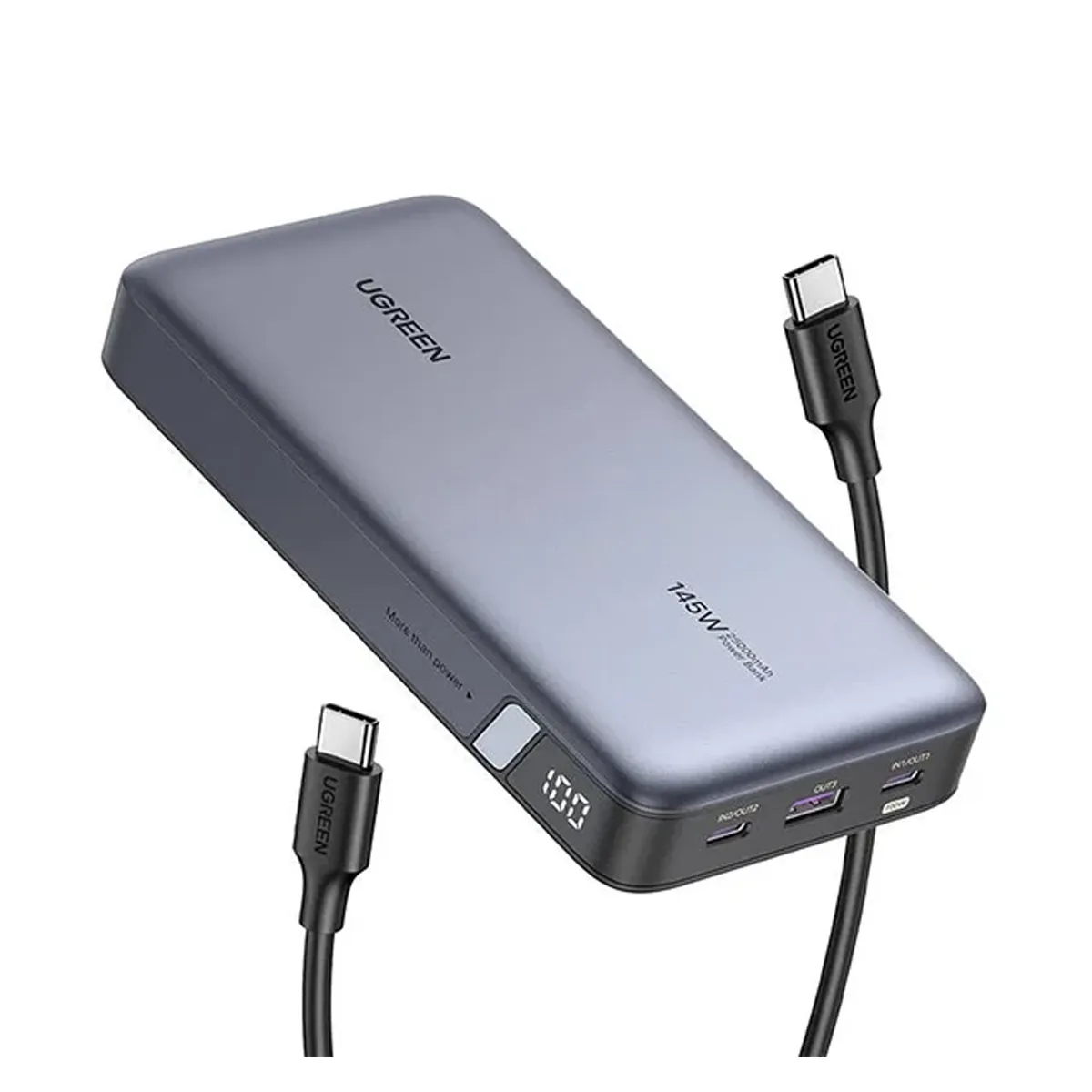 پاوربانک برند یوگرین مدل PB205-90597 ظرفیت 25000 میلی آمپر ساعت