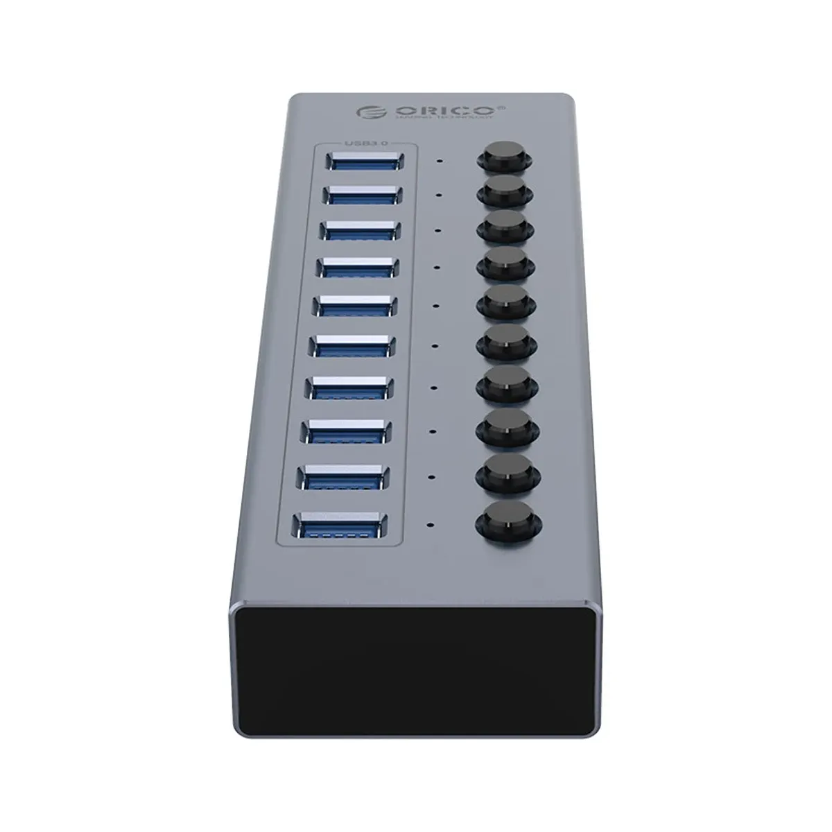 هاب USB تعداد 10 پورت برند اوریکو مدل BT2U3-10AB