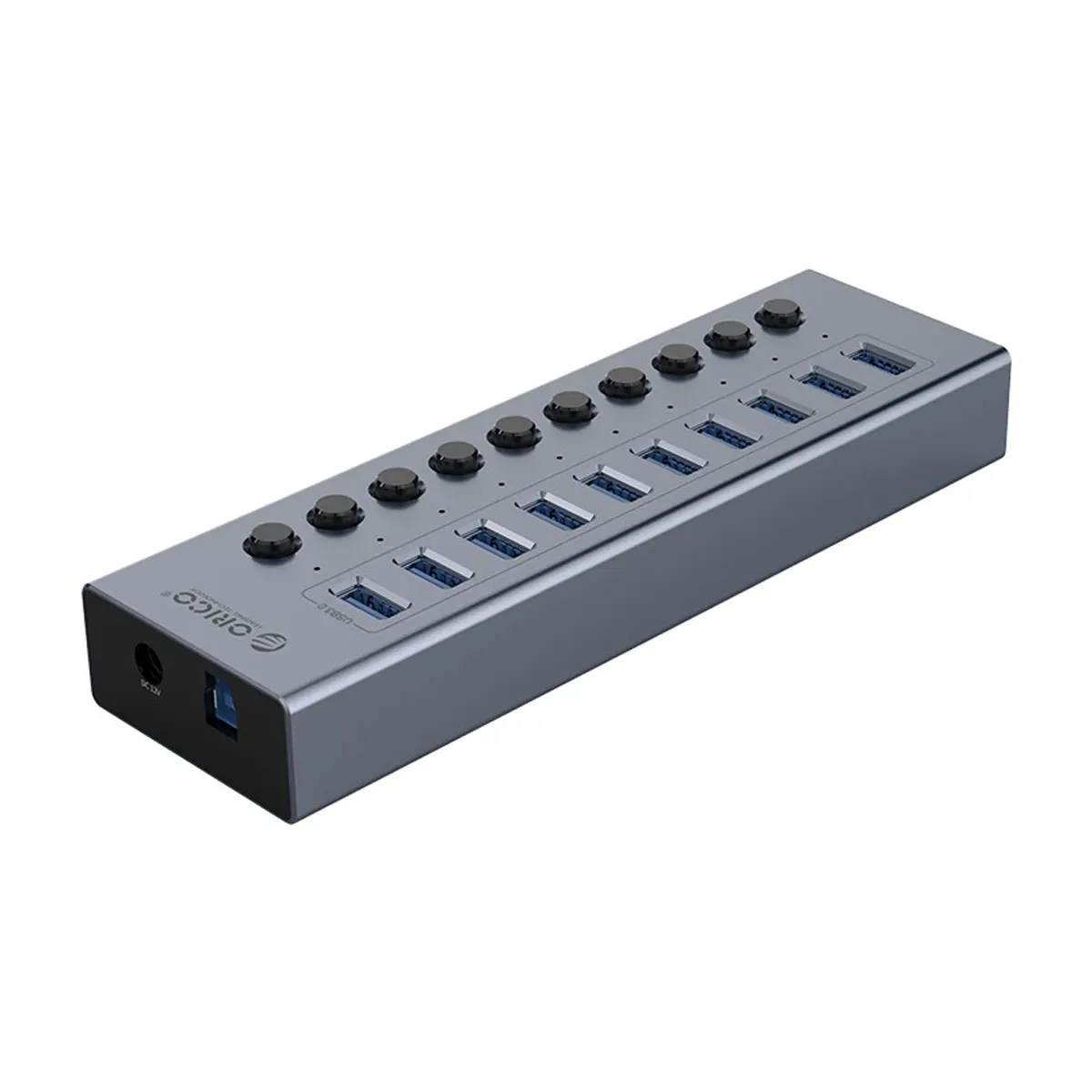 هاب USB تعداد 10 پورت برند اوریکو مدل BT2U3-10AB